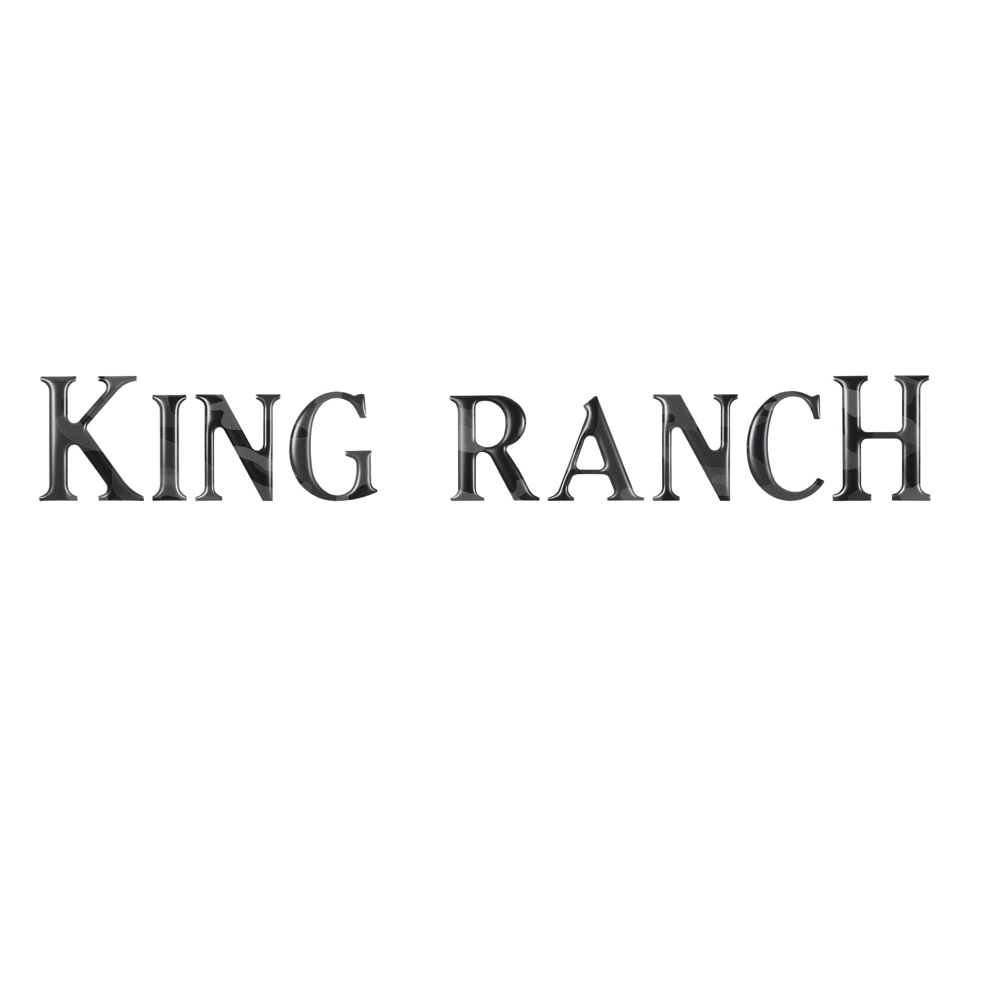 Tailgate Letter Inserts Fits 2018-2020 Ford F-150 King Ranch