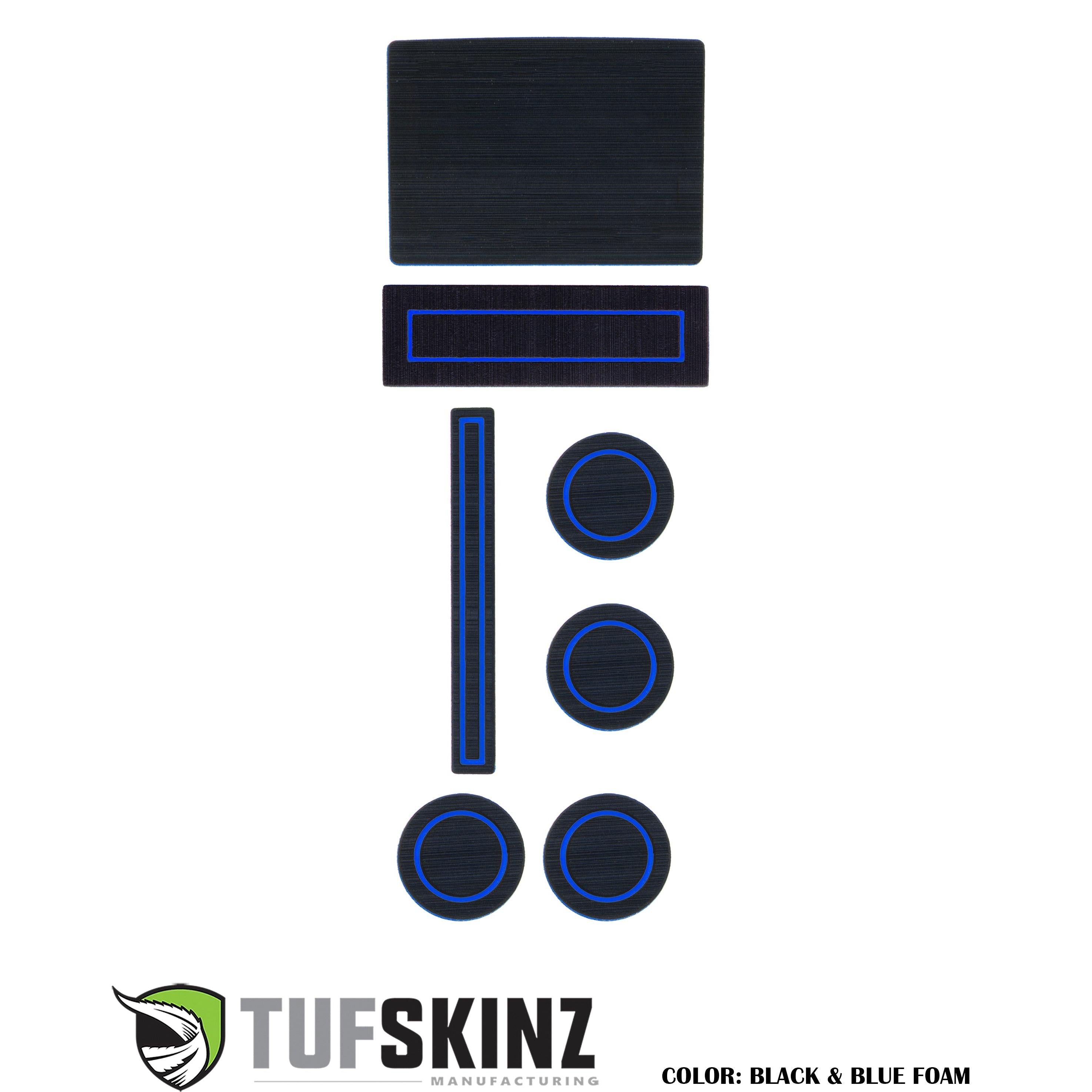40/Console/40 Seats Console Shifter w/Center dash speaker Inserts Fits 2015-2016 Ford F-150 Black/Blue