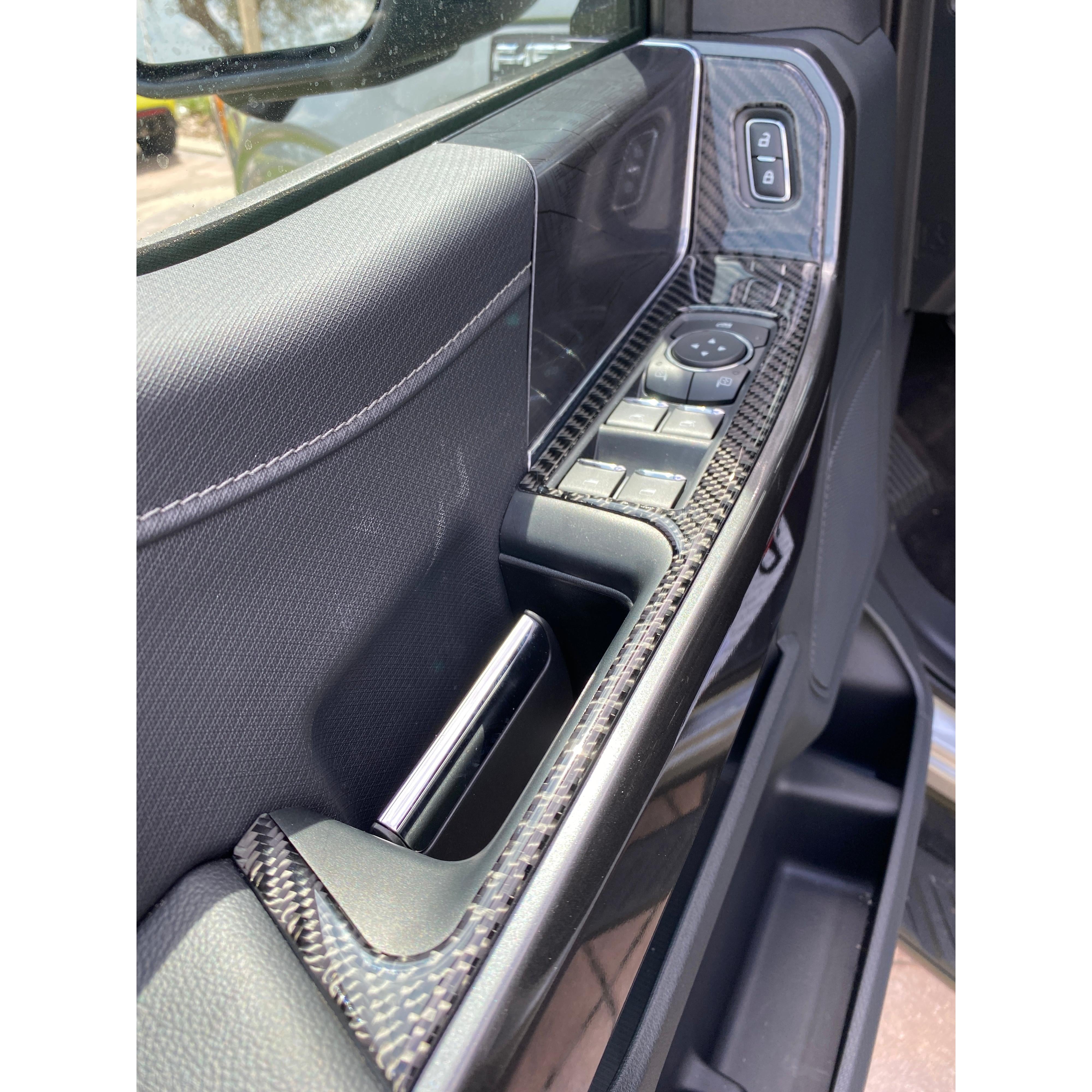 Door Switch Accent Overlays Fits 2021-2026 Ford F-150 & 2023-2026 Super Duty