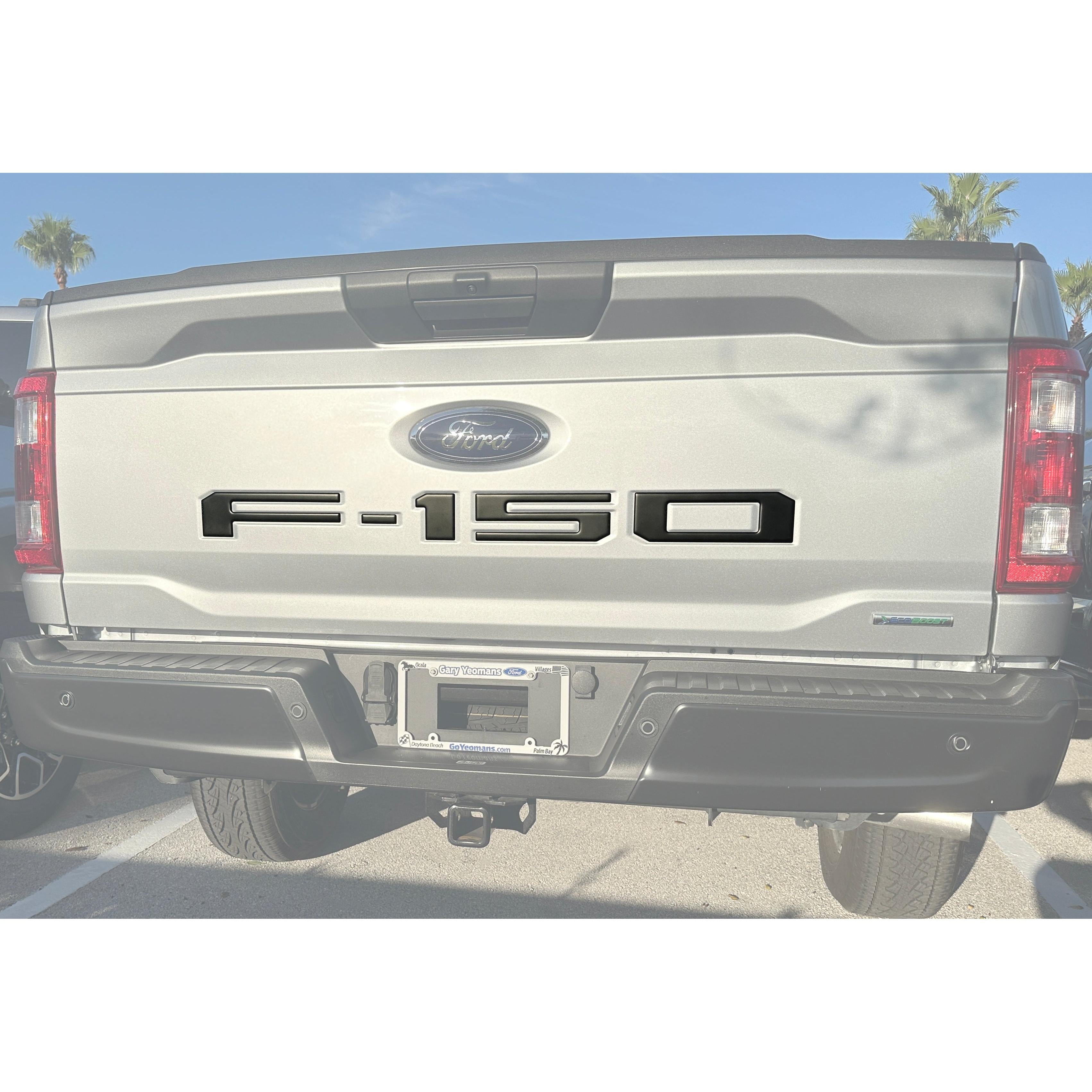 Tailgate Letter Inserts Fits 2021-2026 Ford F-150
