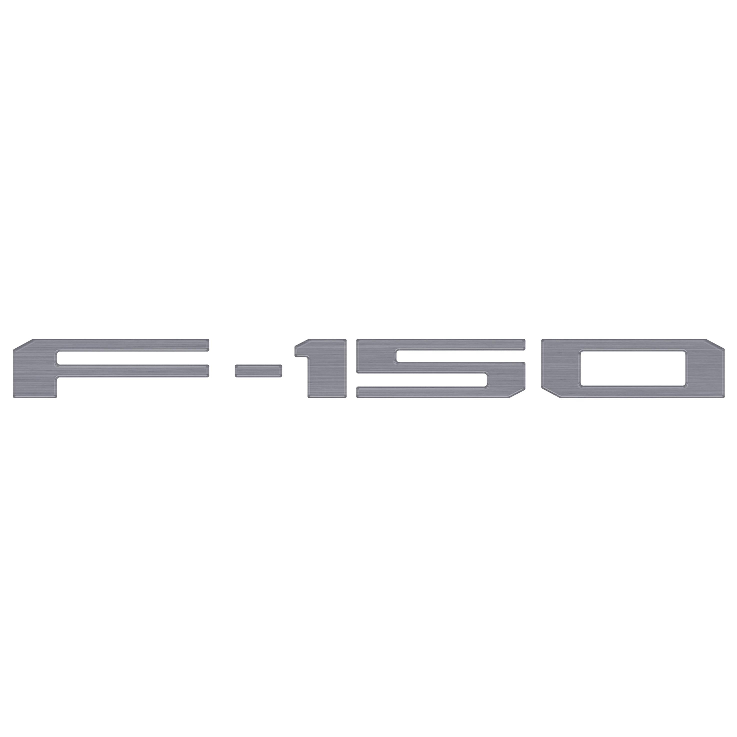 Rear Tailgate Letter Inserts Fits 2018-2020 Ford F-150