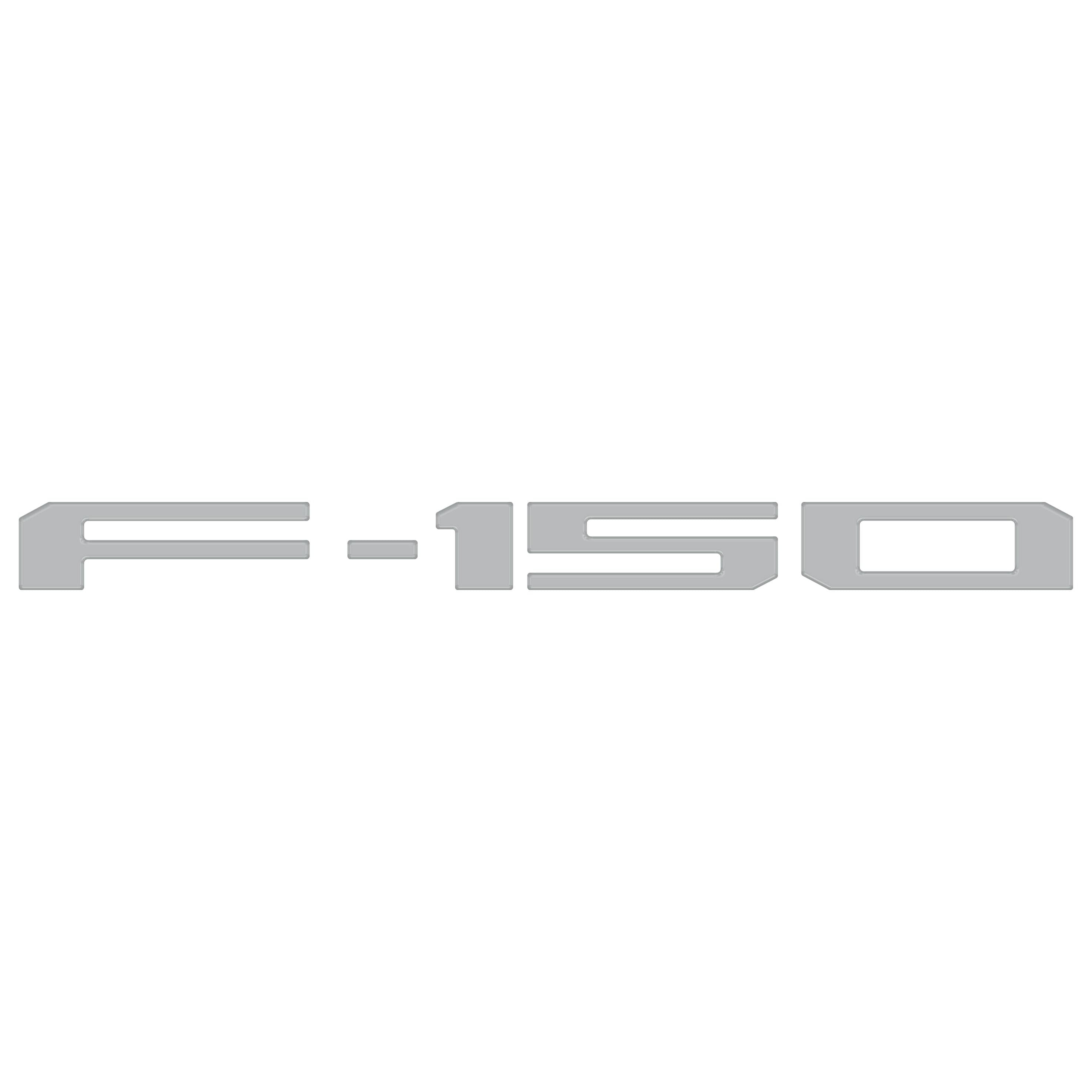 Tailgate Letter Inserts Fits 2021-2026 Ford F-150