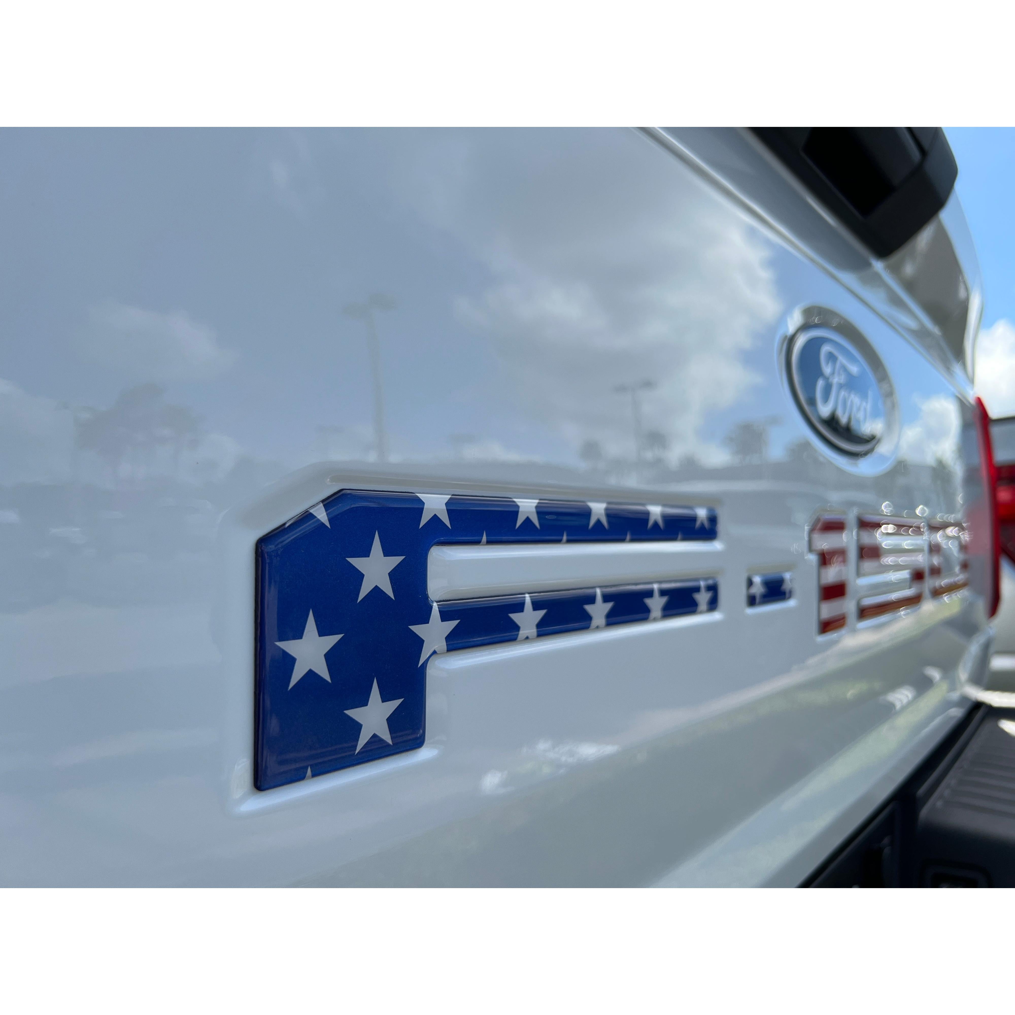 Tailgate Letter Inserts Fits 2021-2026 Ford F-150