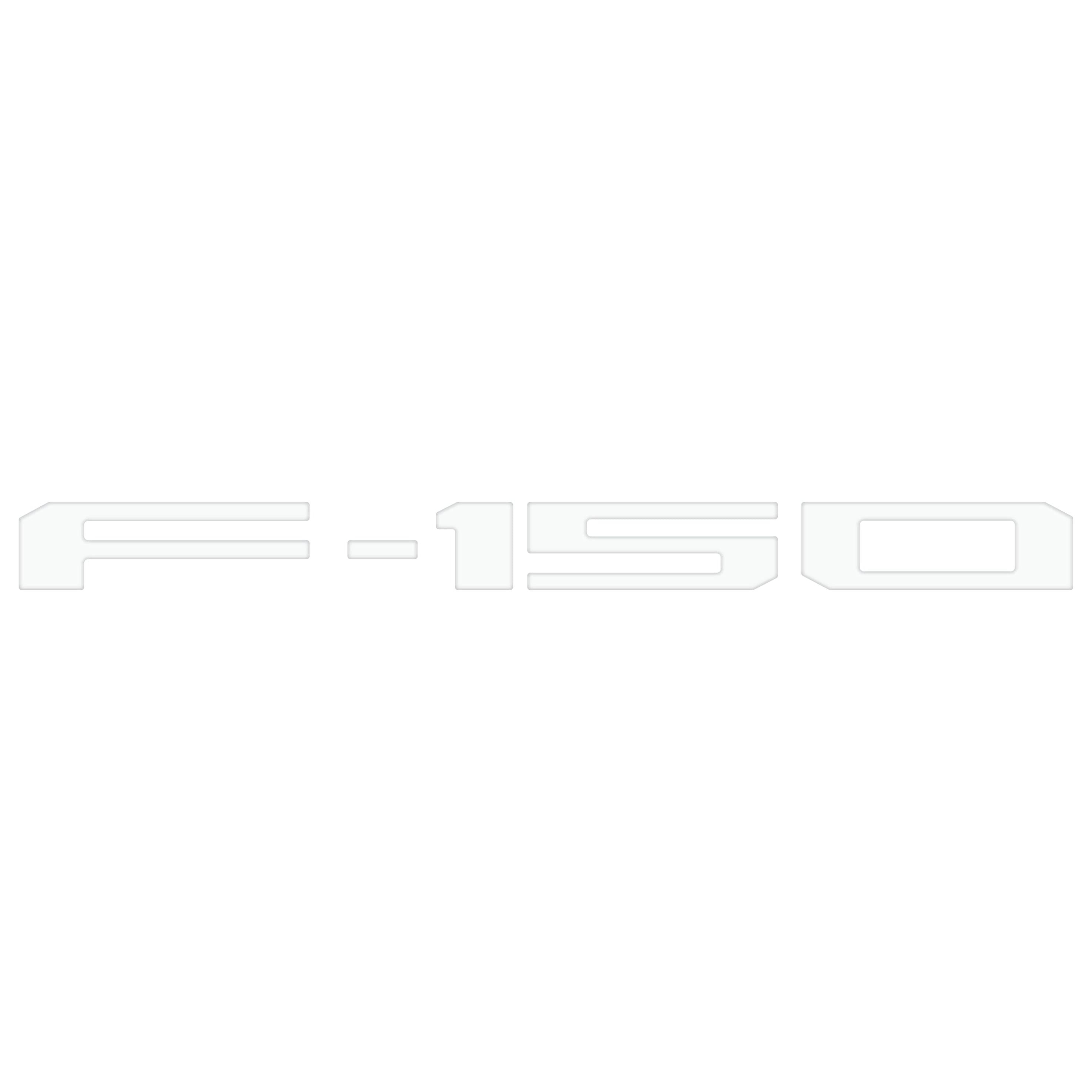 Tailgate Letter Inserts Fits 2021-2026 Ford F-150