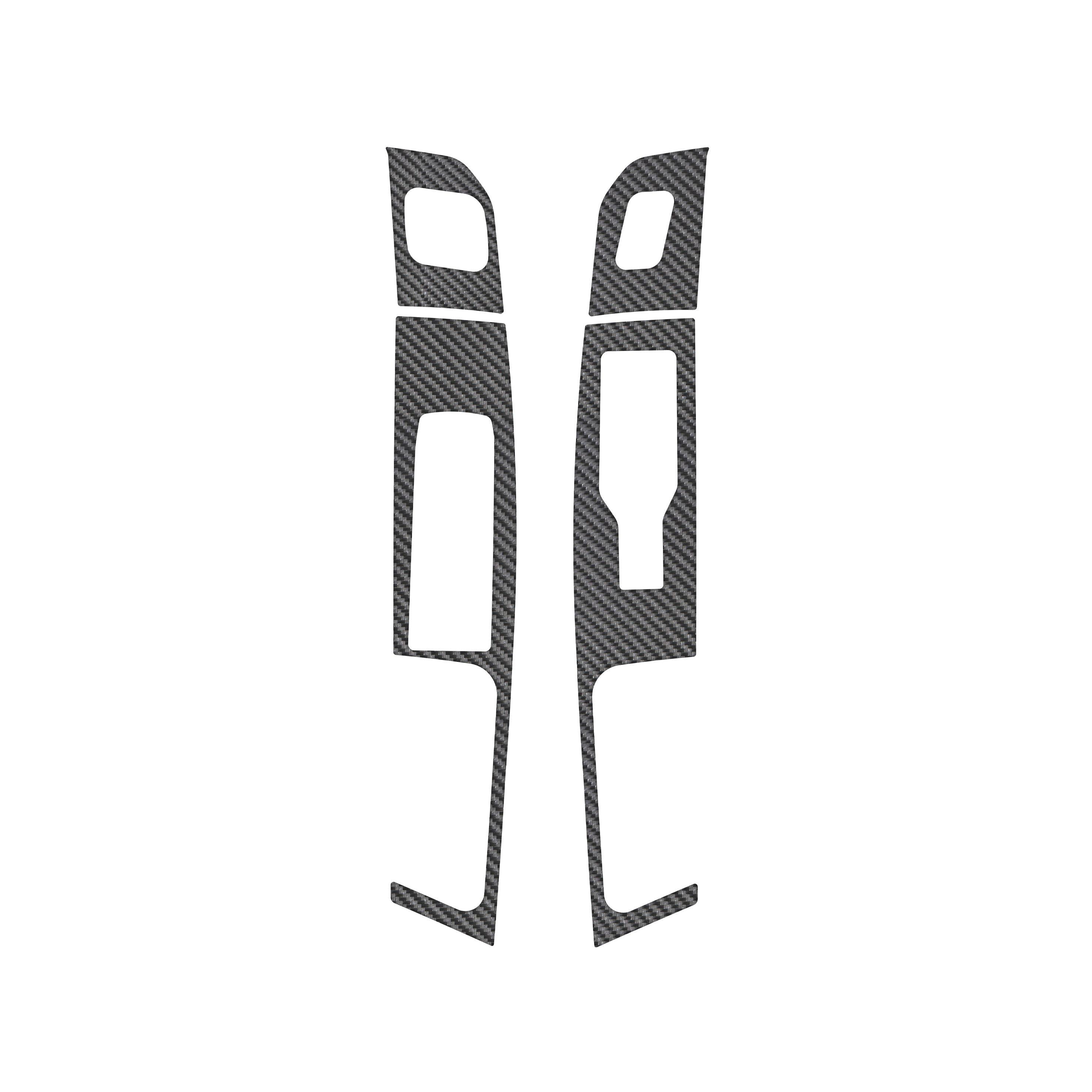 Door Switch Accent Overlays Fits 2021-2026 Ford F-150 & 2023-2026 Super Duty