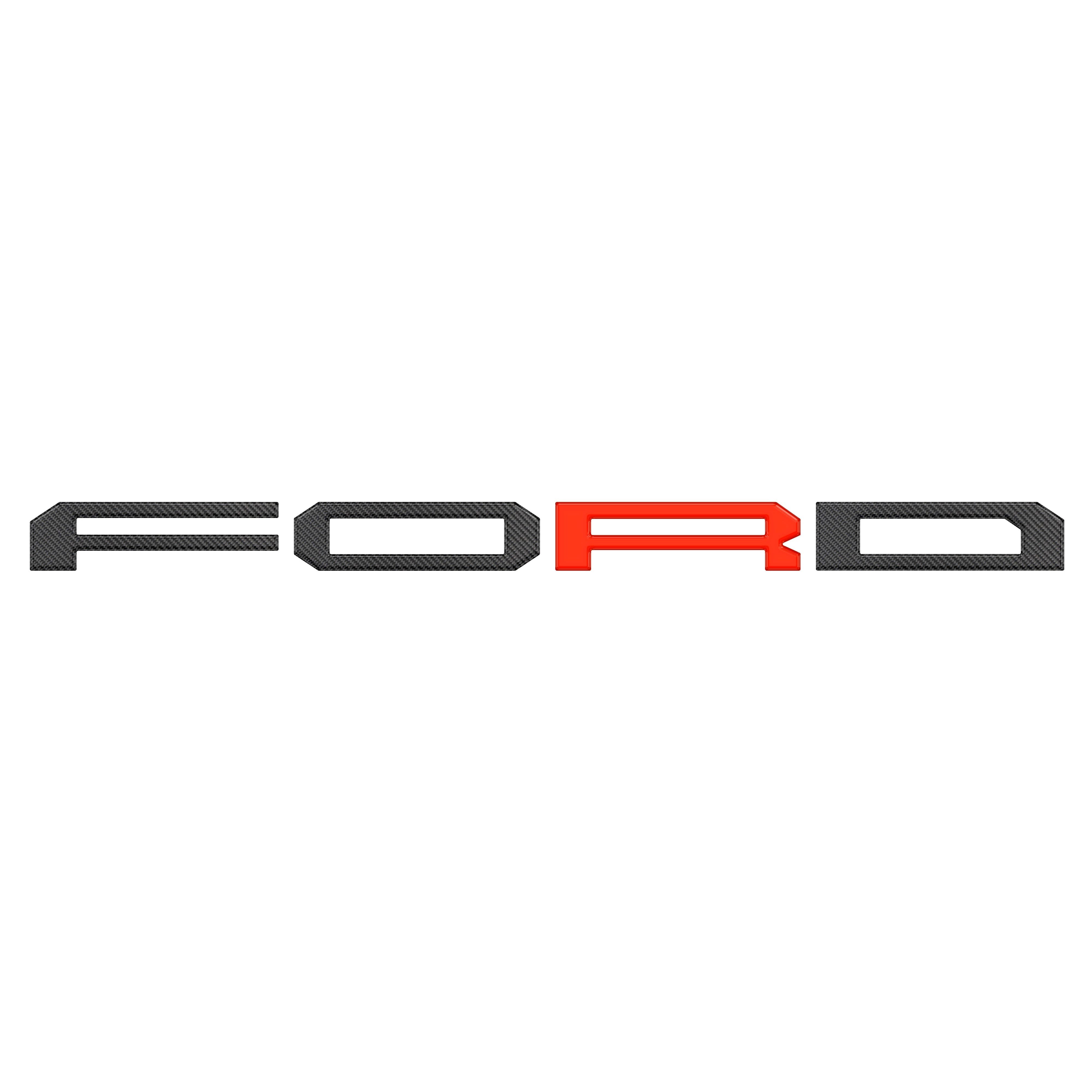 Raptor Tailgate Letter Overlays Fits 2021-2026 Ford F-150 Raptor