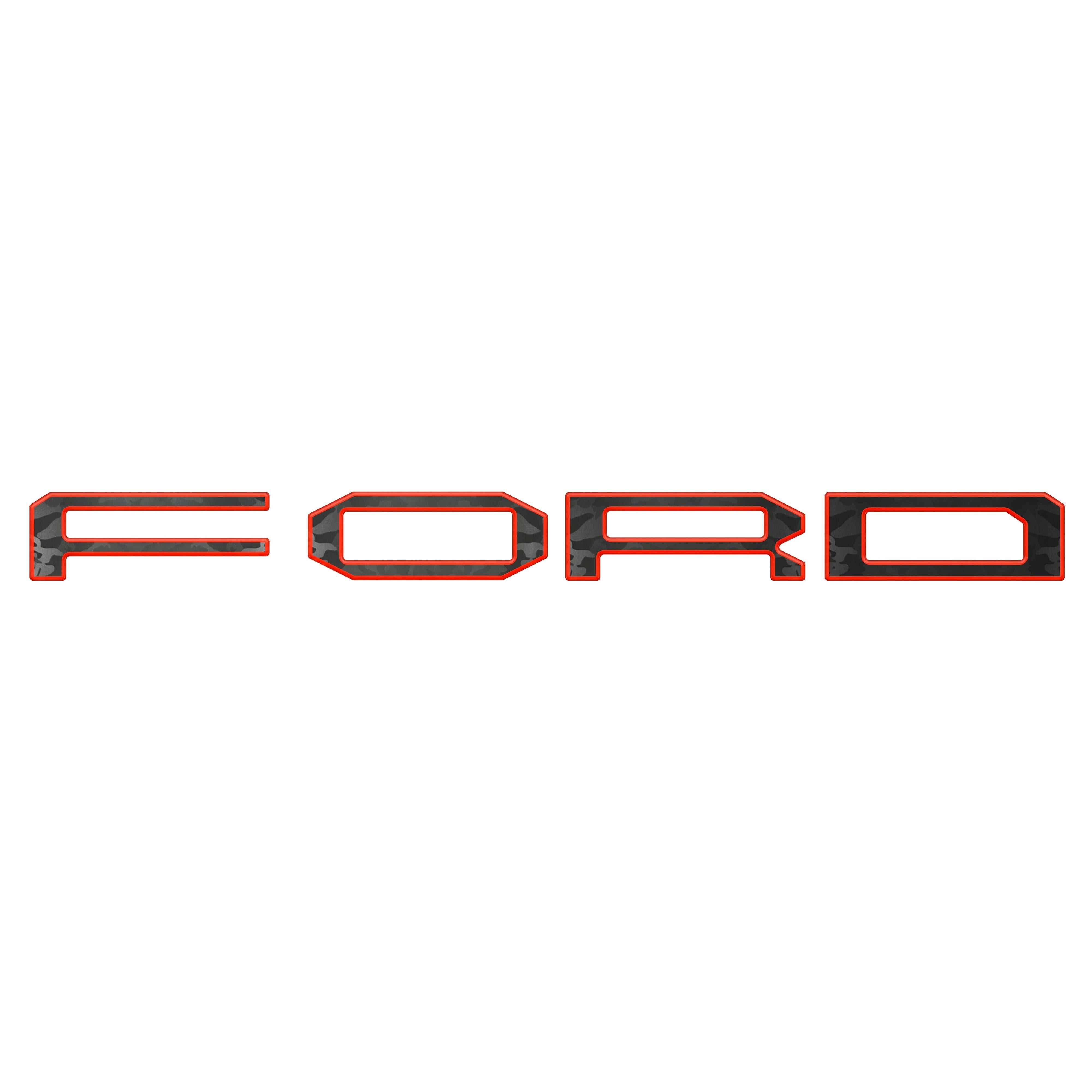Raptor Front Grille Letters Fits 2021-2026 Ford F-150 Raptor