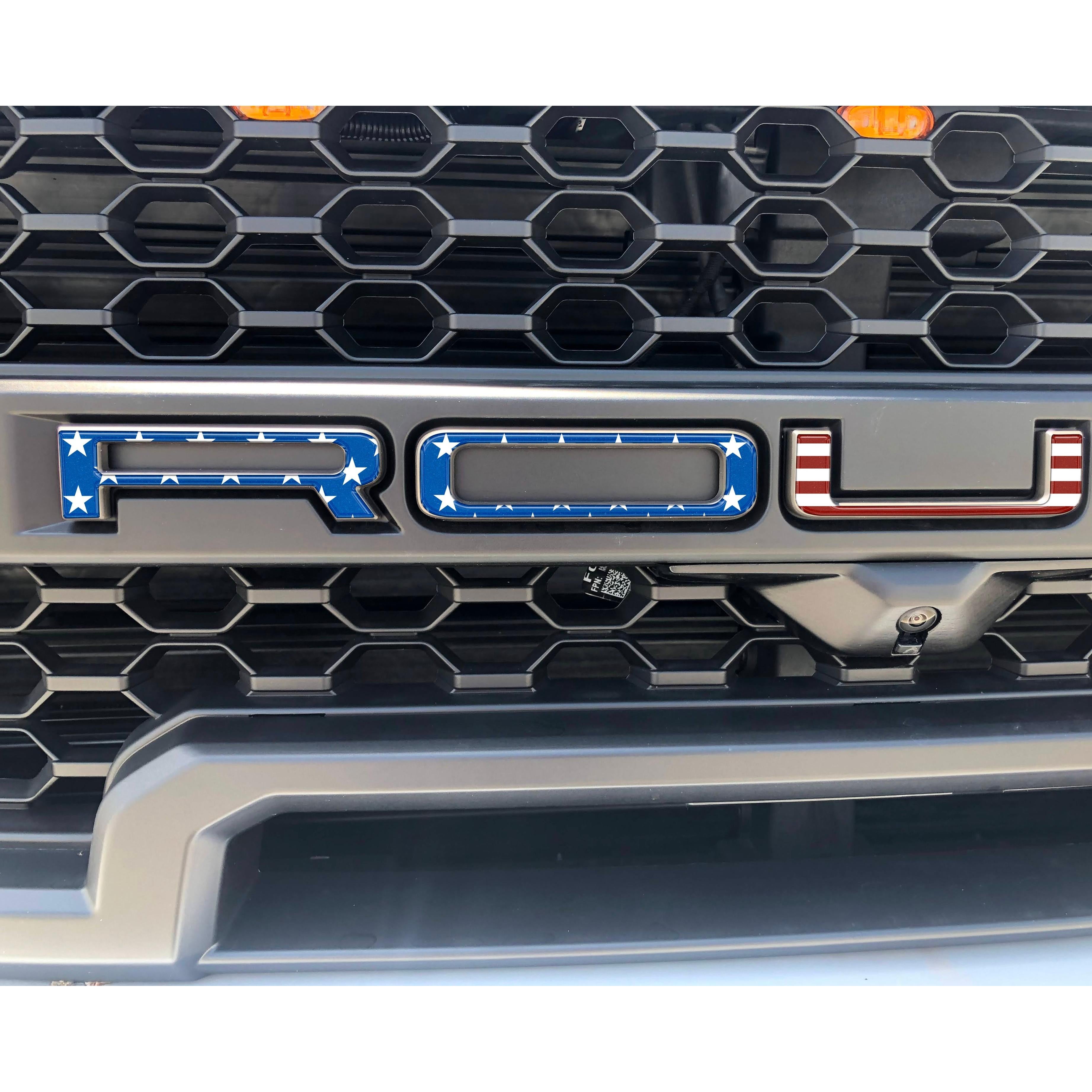 Grille Letter Inserts Fits 2015-2018, 2019-2020, 2021-2022 Ford F-150