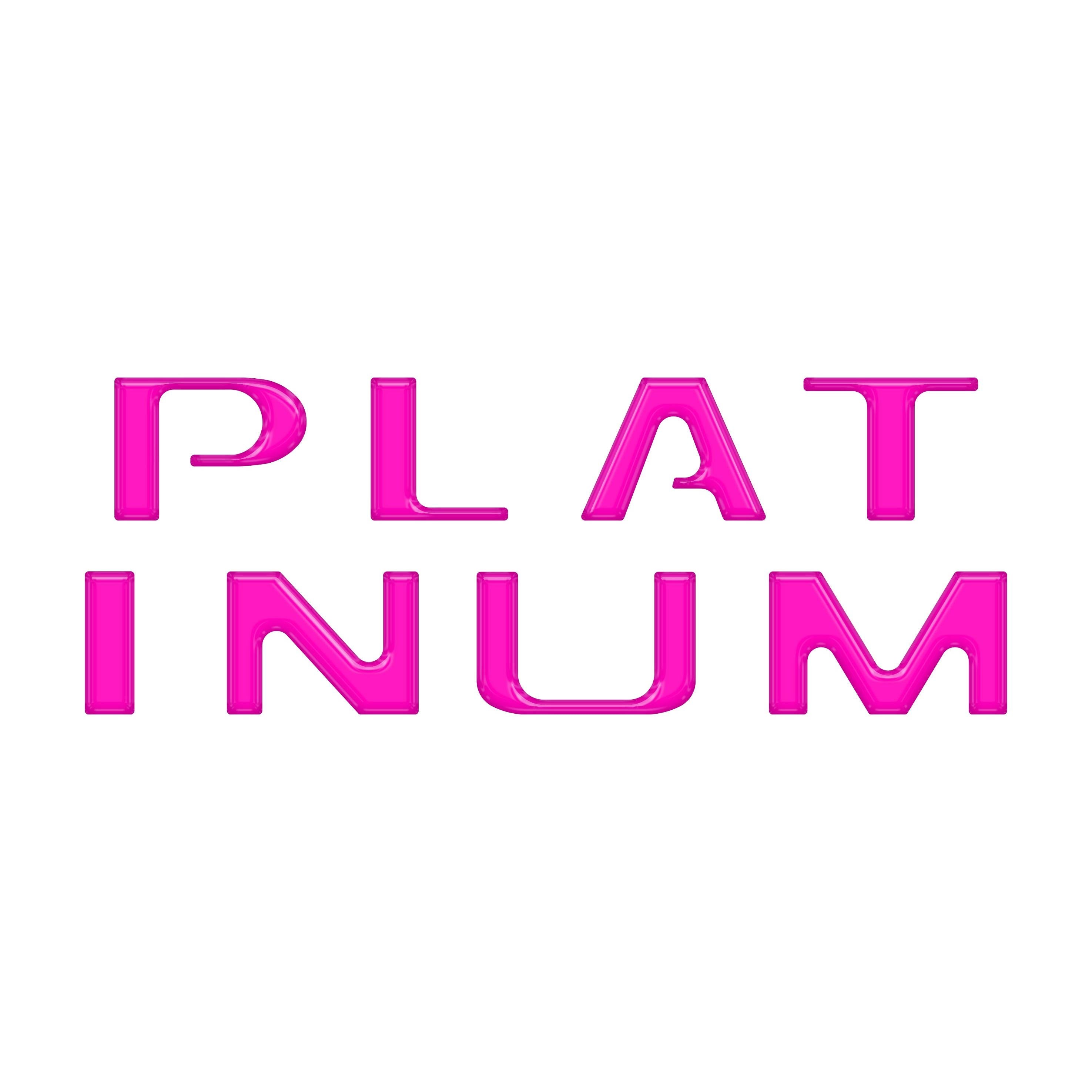 Platinum Tailgate Letter Inserts Fits 2021-2023 Ford F-150