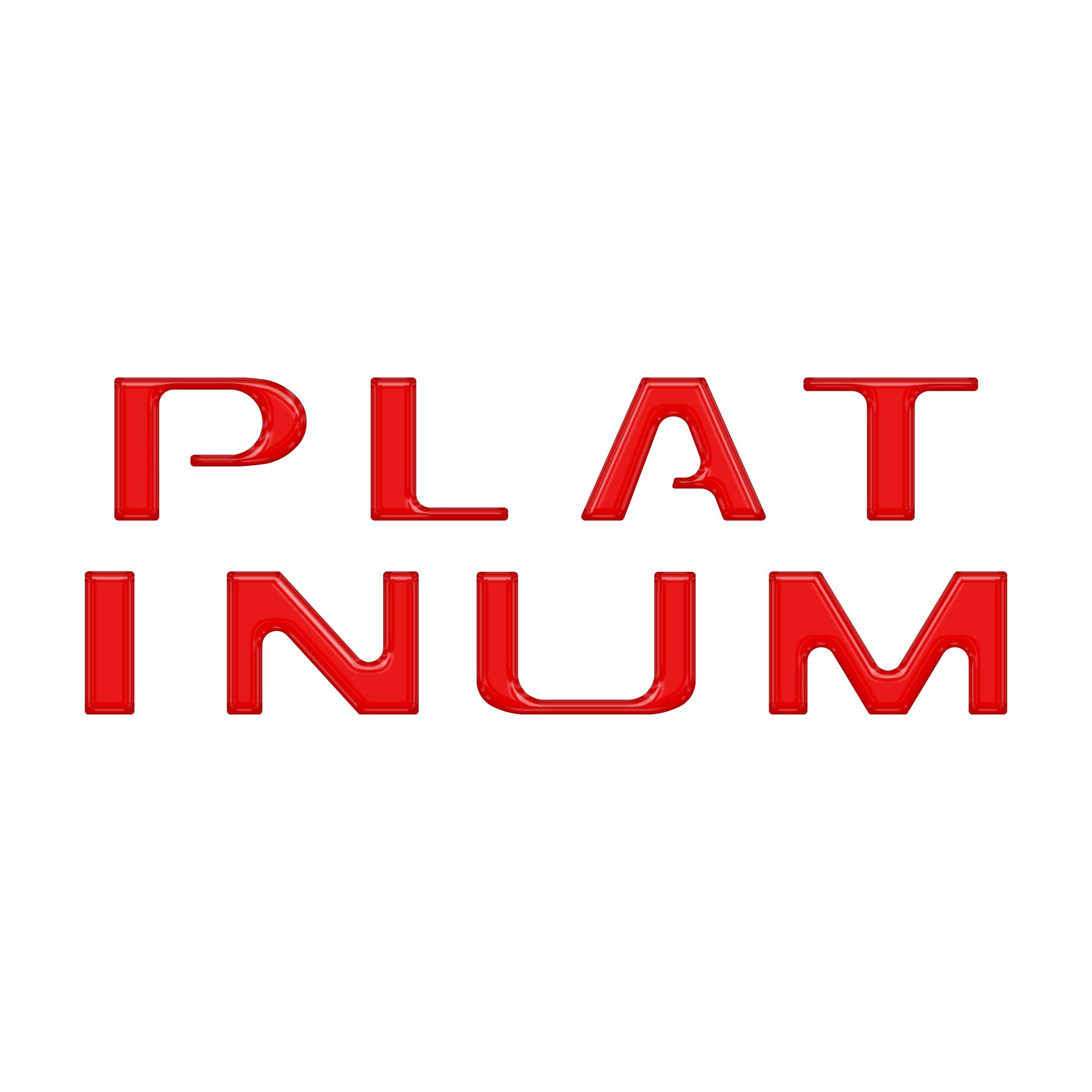 Tailgate Letter Inserts Fits 2018-2020 Ford F-150 Platinum