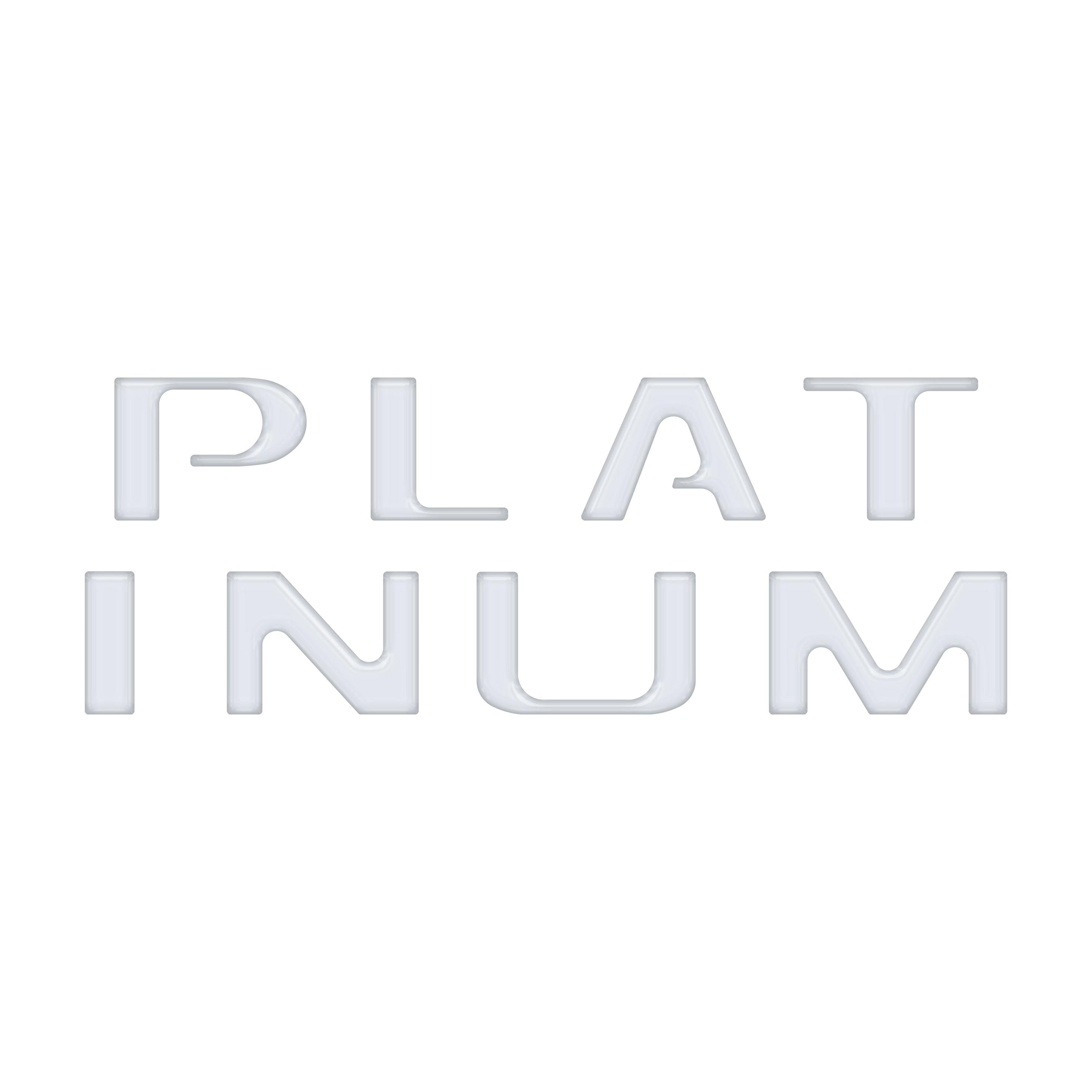 Tailgate Letter Inserts Fits 2018-2020 Ford F-150 Platinum