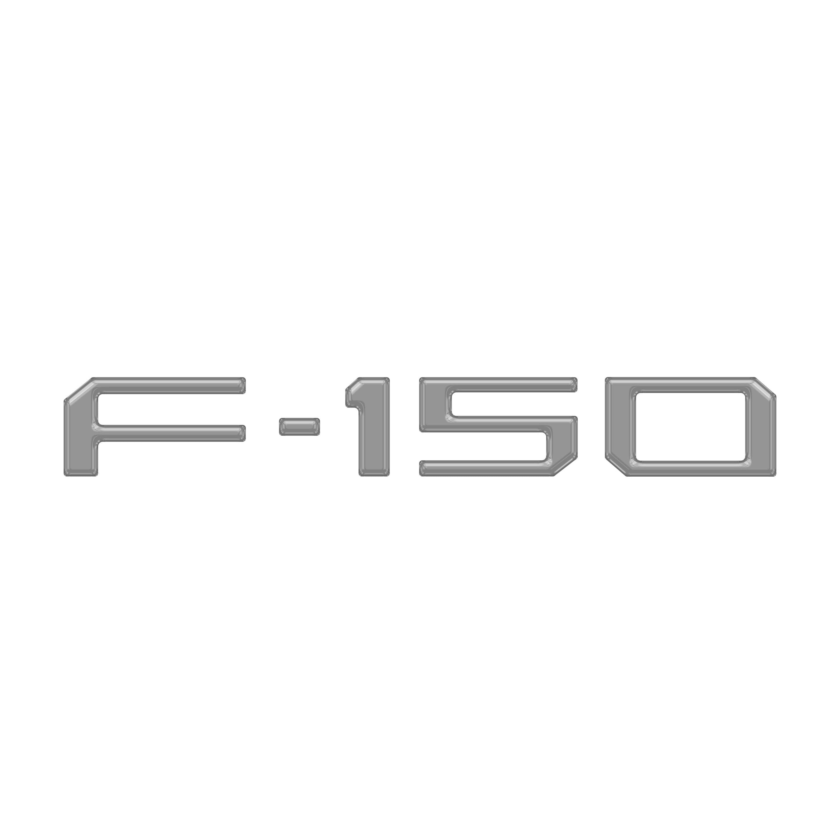 Tailgate Applique F-150 Emblem Overlays Fits 2021-2026 Ford F-150 Raptor/King Ranch/Platinum/Limited