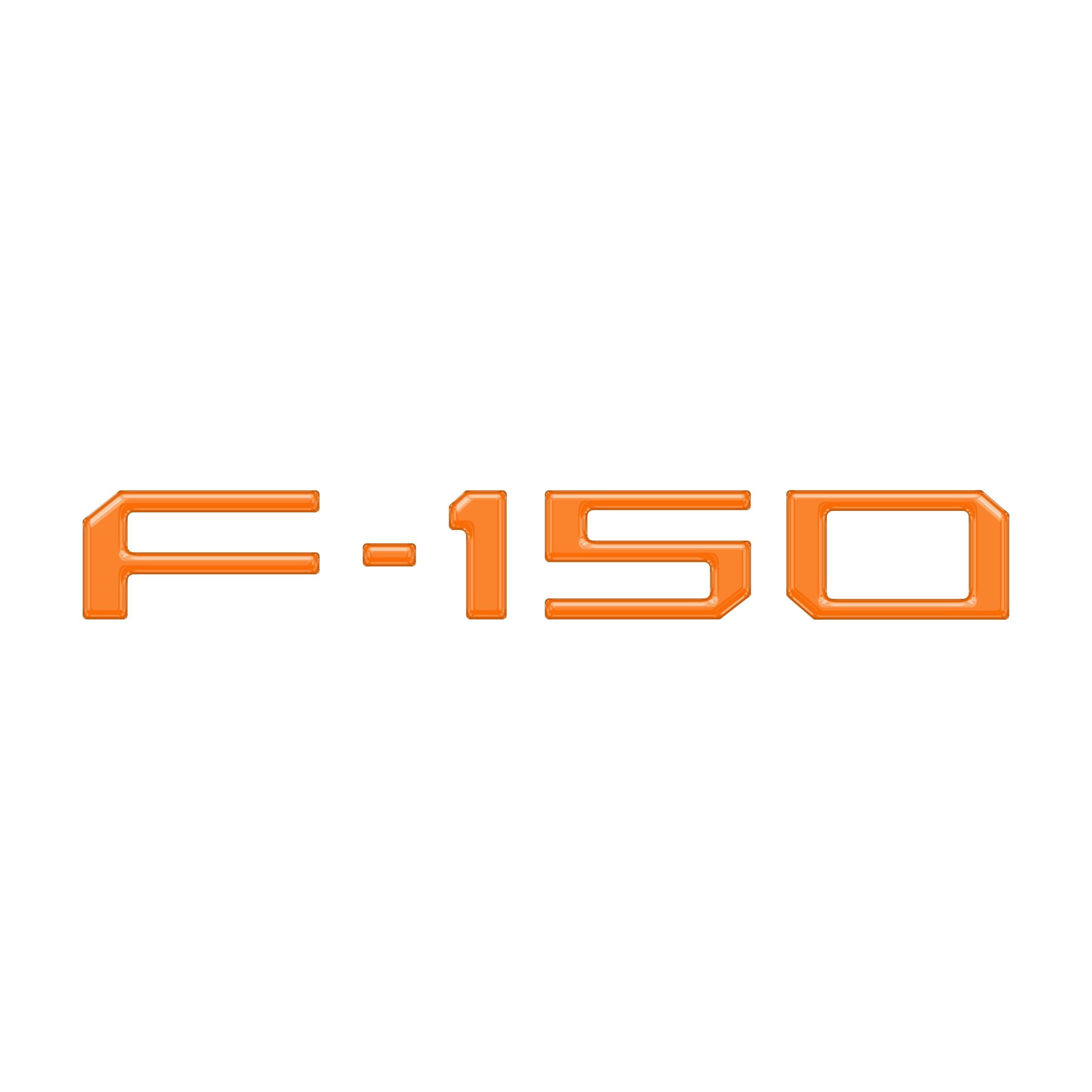 Tailgate Applique F-150 Emblem Overlays Fits 2021-2026 Ford F-150 Raptor/King Ranch/Platinum/Limited