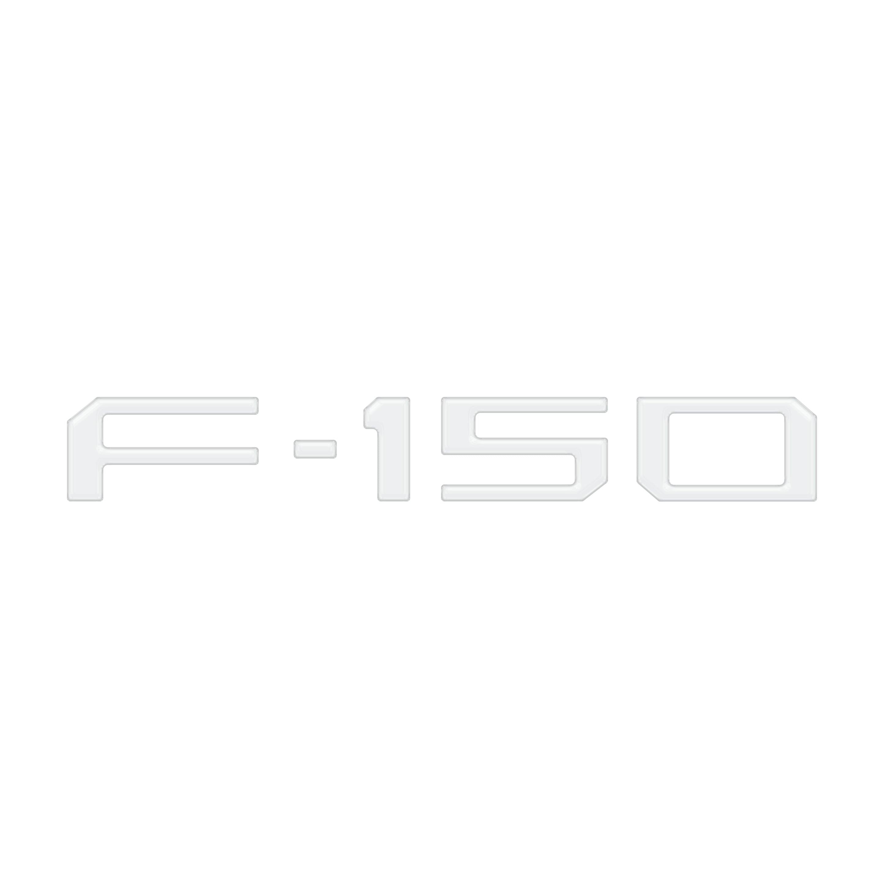 Tailgate Applique F-150 Emblem Overlays Fits 2021-2026 Ford F-150 Raptor/King Ranch/Platinum/Limited