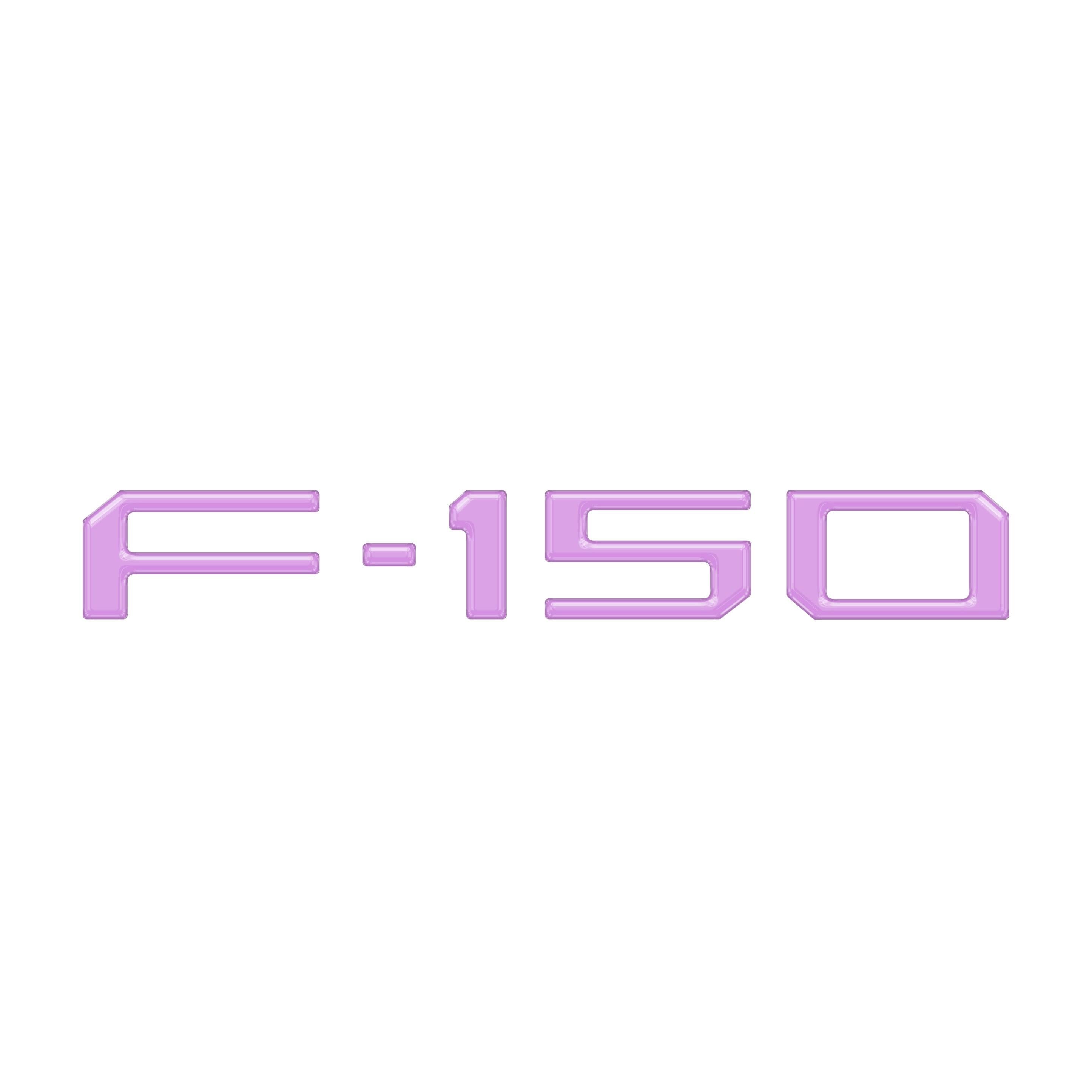 Tailgate Applique F-150 Emblem Overlays Fits 2021-2026 Ford F-150 Raptor/King Ranch/Platinum/Limited
