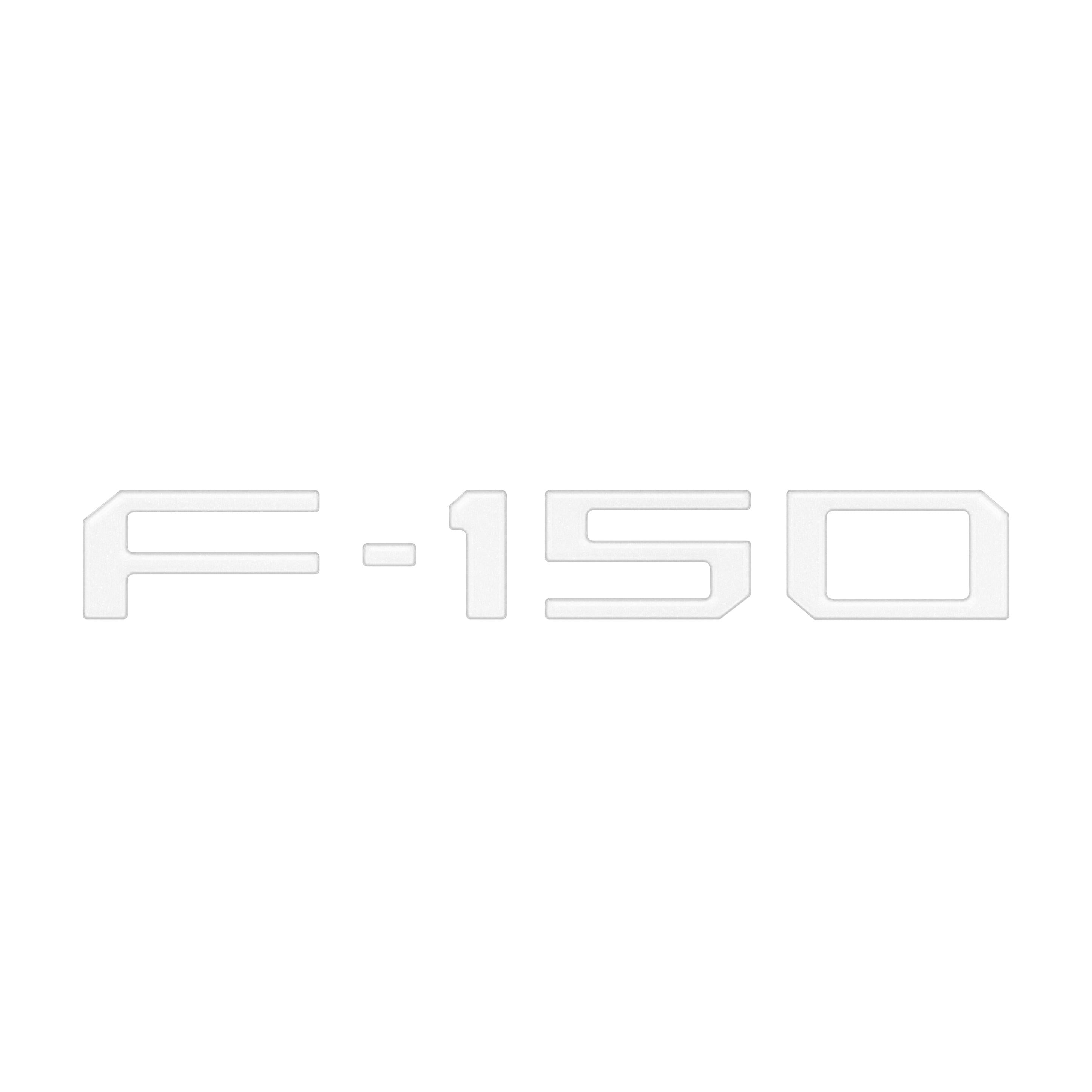 Tailgate Applique F-150 Emblem Overlays Fits 2021-2026 Ford F-150 Raptor/King Ranch/Platinum/Limited