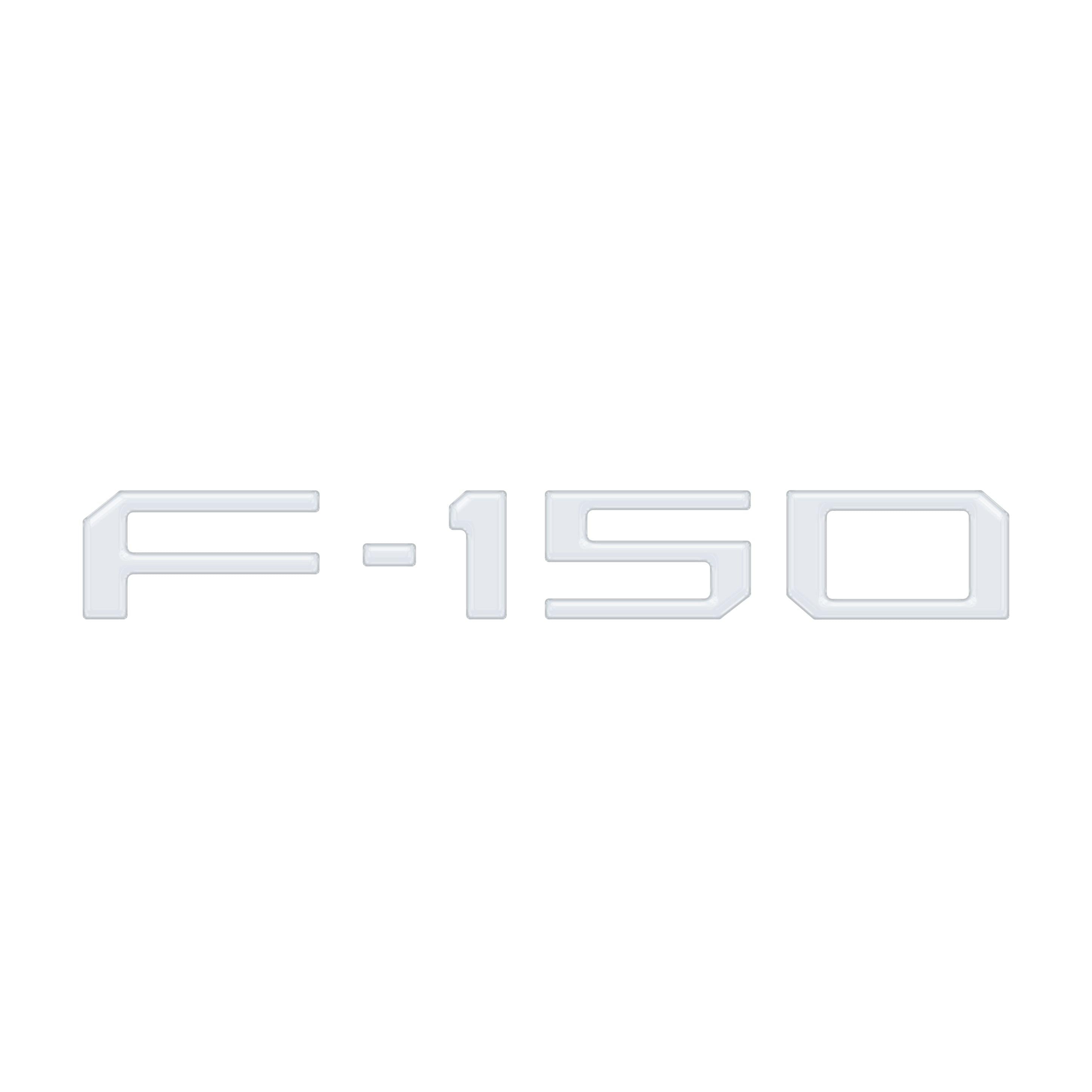 Tailgate Applique F-150 Emblem Overlays Fits 2021-2026 Ford F-150 Raptor/King Ranch/Platinum/Limited