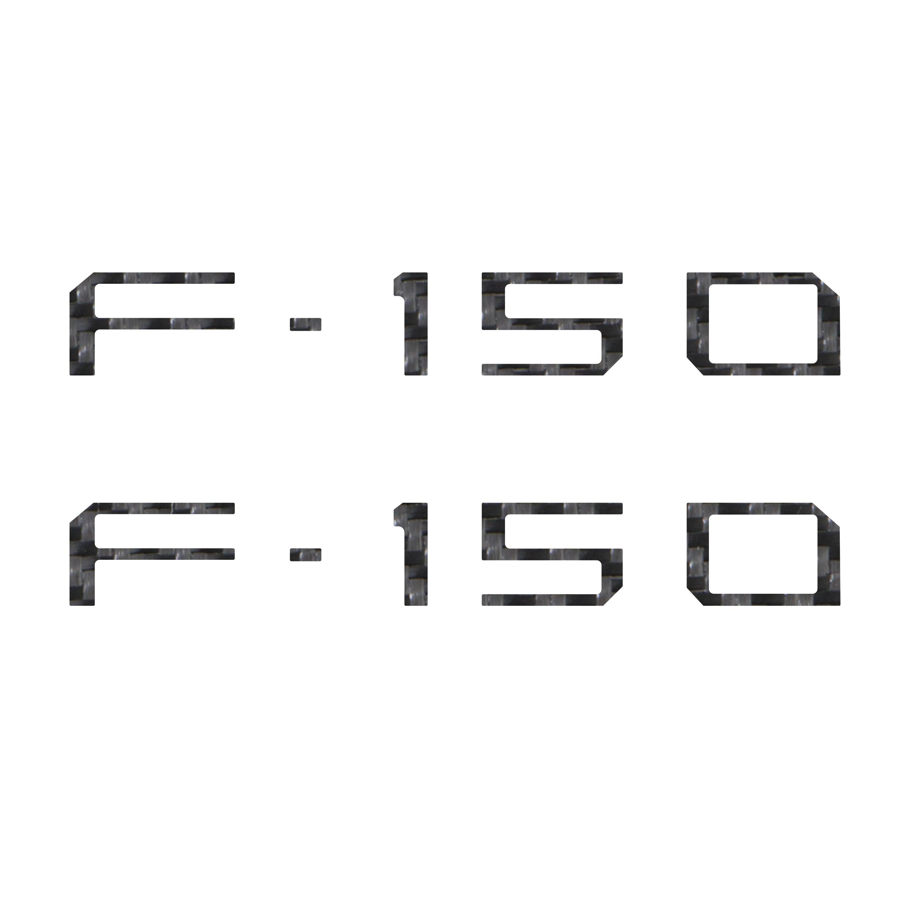 Charge Port Lid Letter Inserts Fits 2022-2026 Ford F-150 Lightning