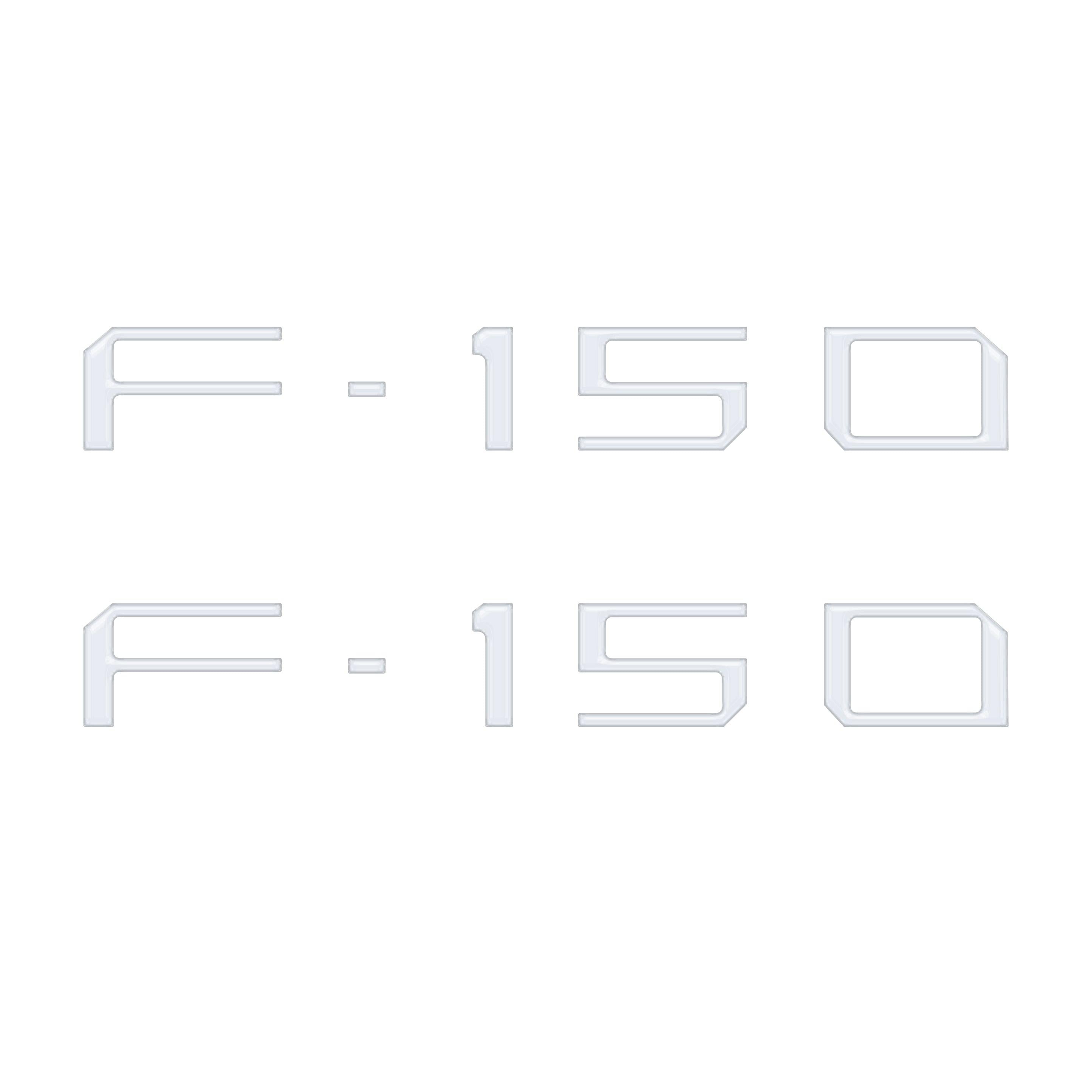 Charge Port Lid Letter Inserts Fits 2022-2026 Ford F-150 Lightning