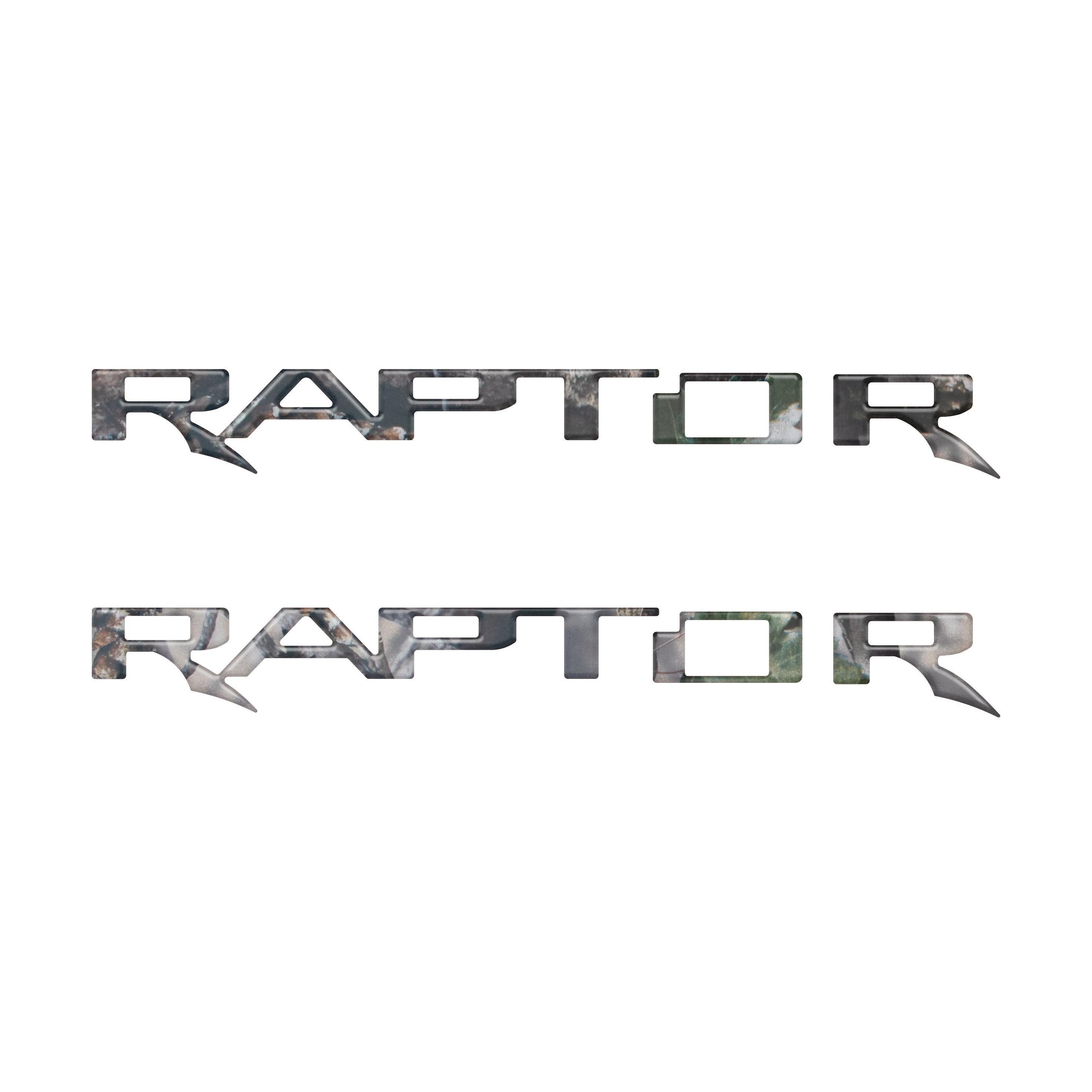 Hood Cowl Emblem Inserts Fits 2021-2026 Ford F-150/Bronco Raptor