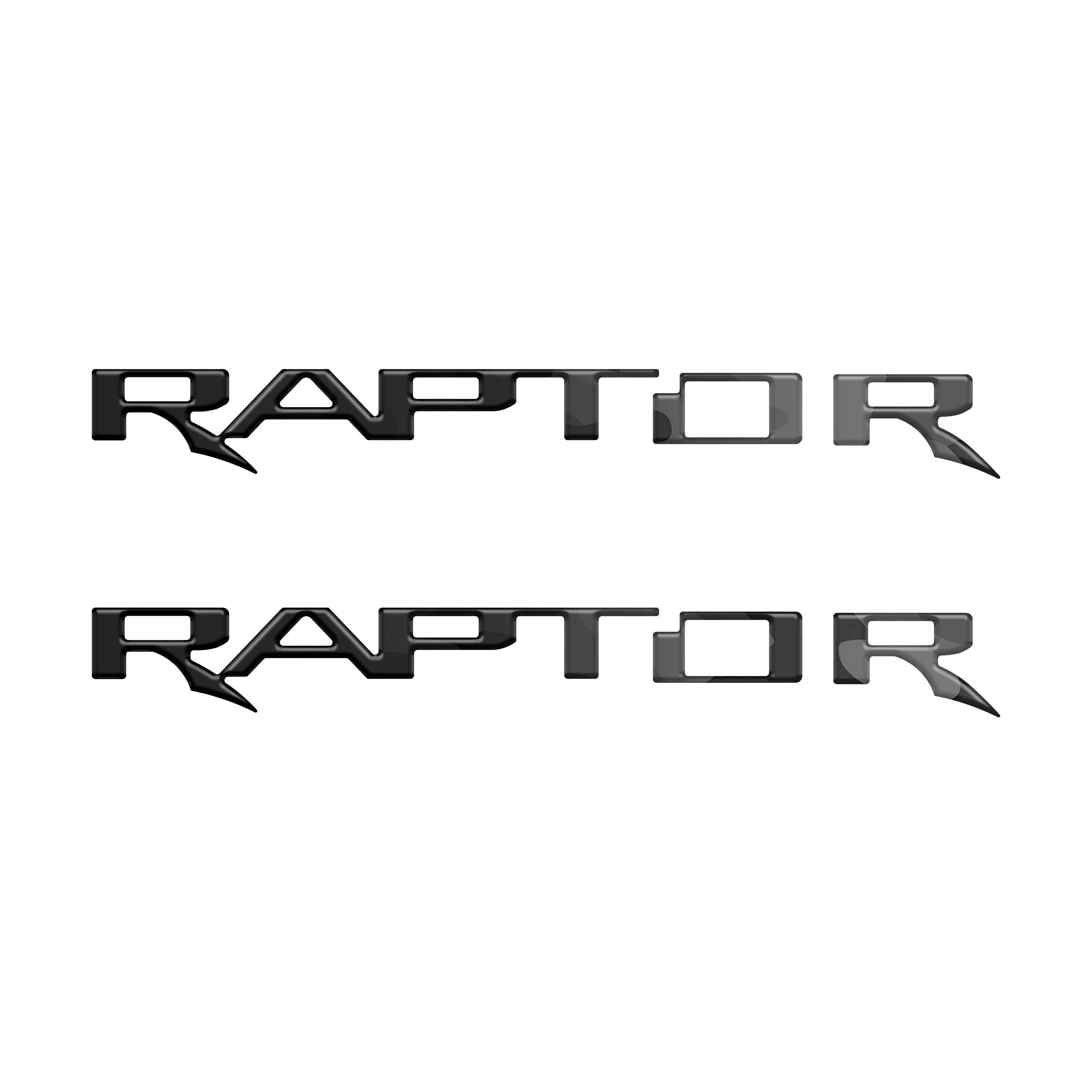 Hood Cowl Emblem Inserts Fits 2021-2026 Ford F-150/Bronco Raptor