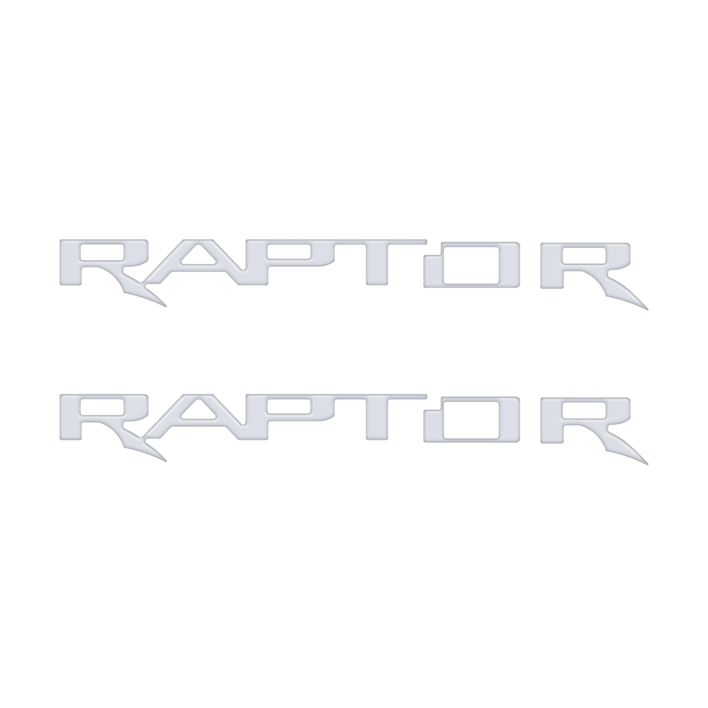 Hood Cowl Emblem Inserts Fits 2021-2026 Ford F-150/Bronco Raptor
