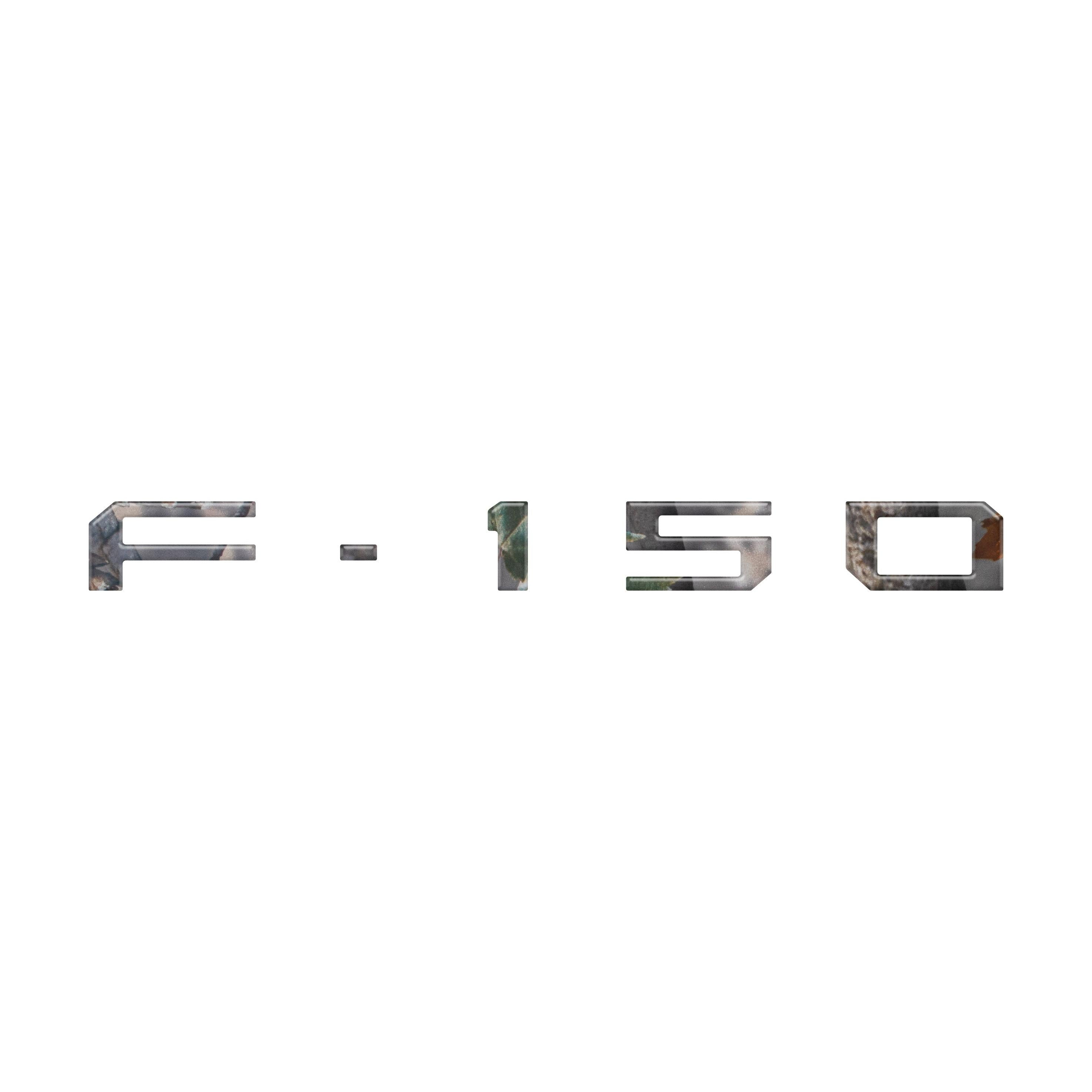 Passenger Cubby Letter Overlays Fits 2021-2026 Ford F-150 XL/STX