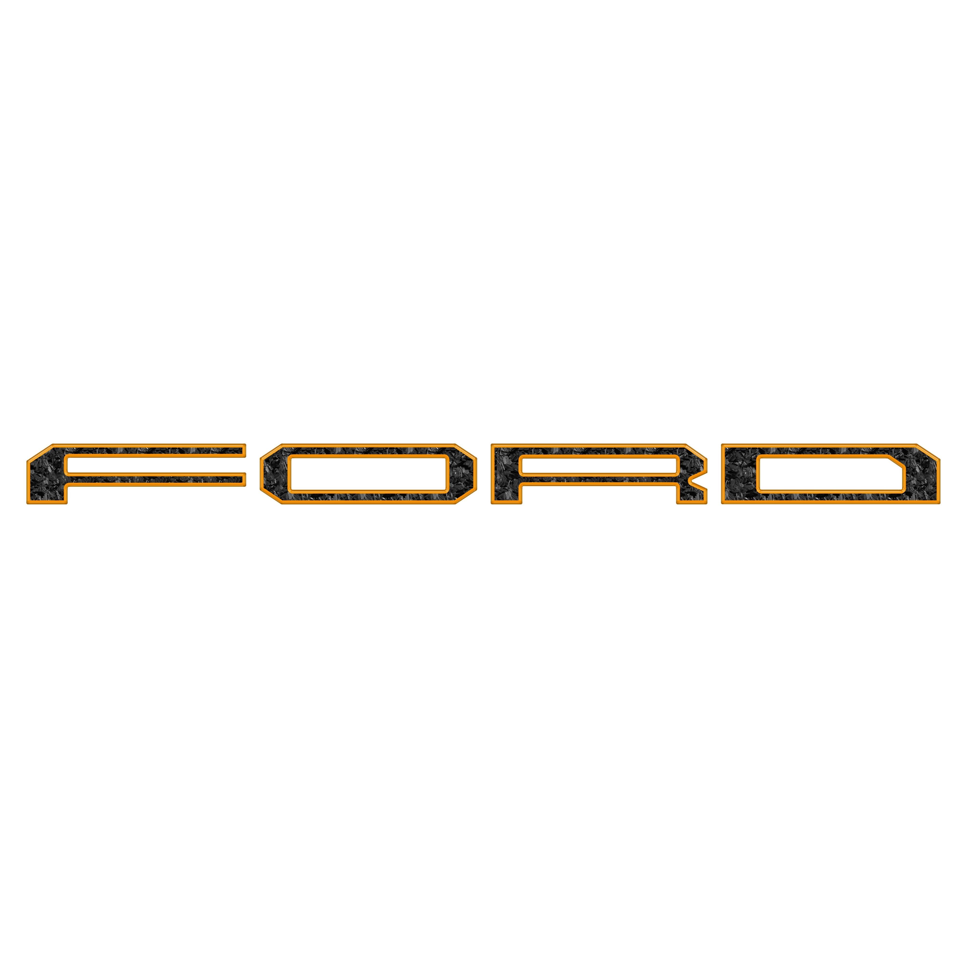 Raptor Tailgate Letter Overlays Fits 2021-2026 Ford F-150 Raptor
