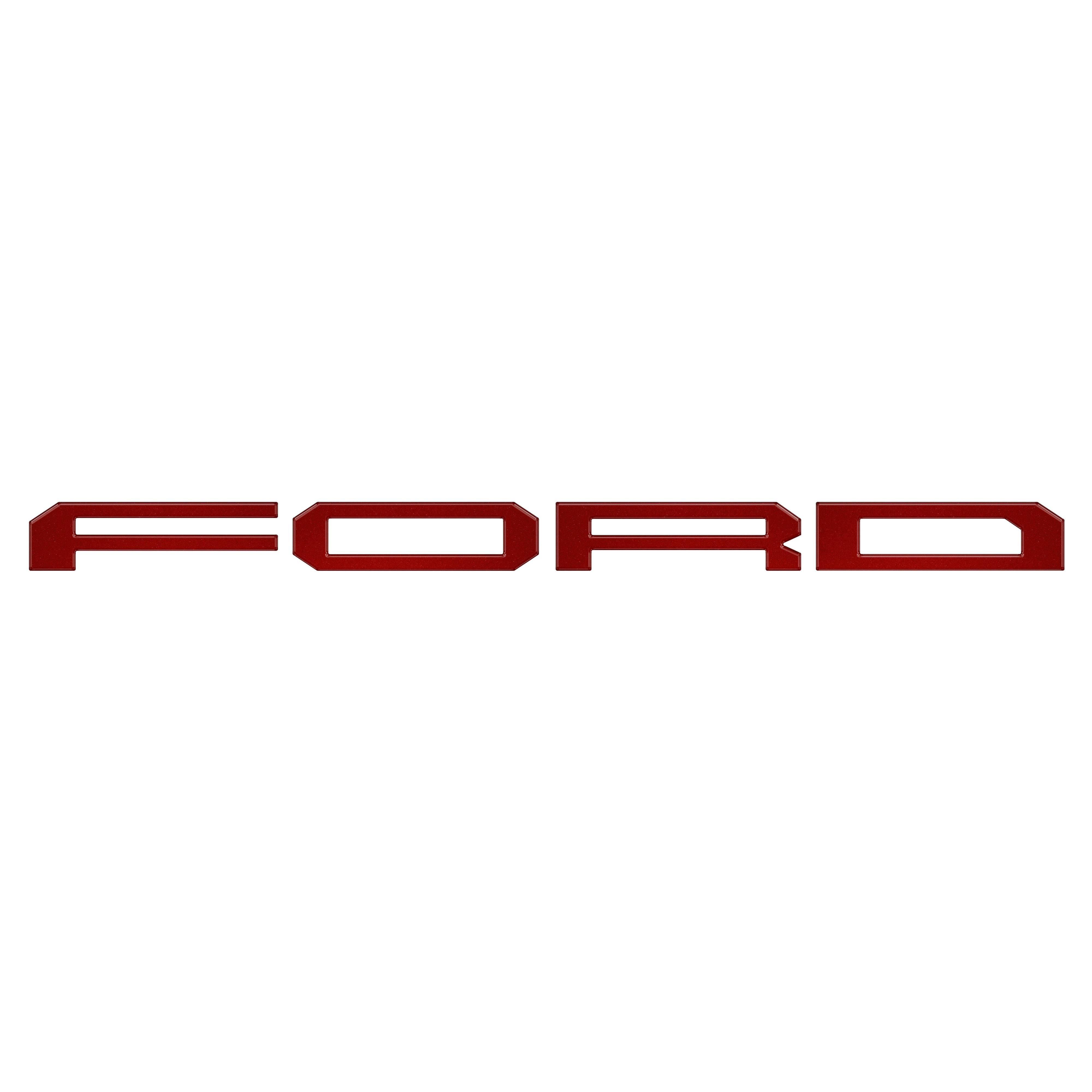 Raptor Tailgate Letter Overlays Fits 2021-2026 Ford F-150 Raptor