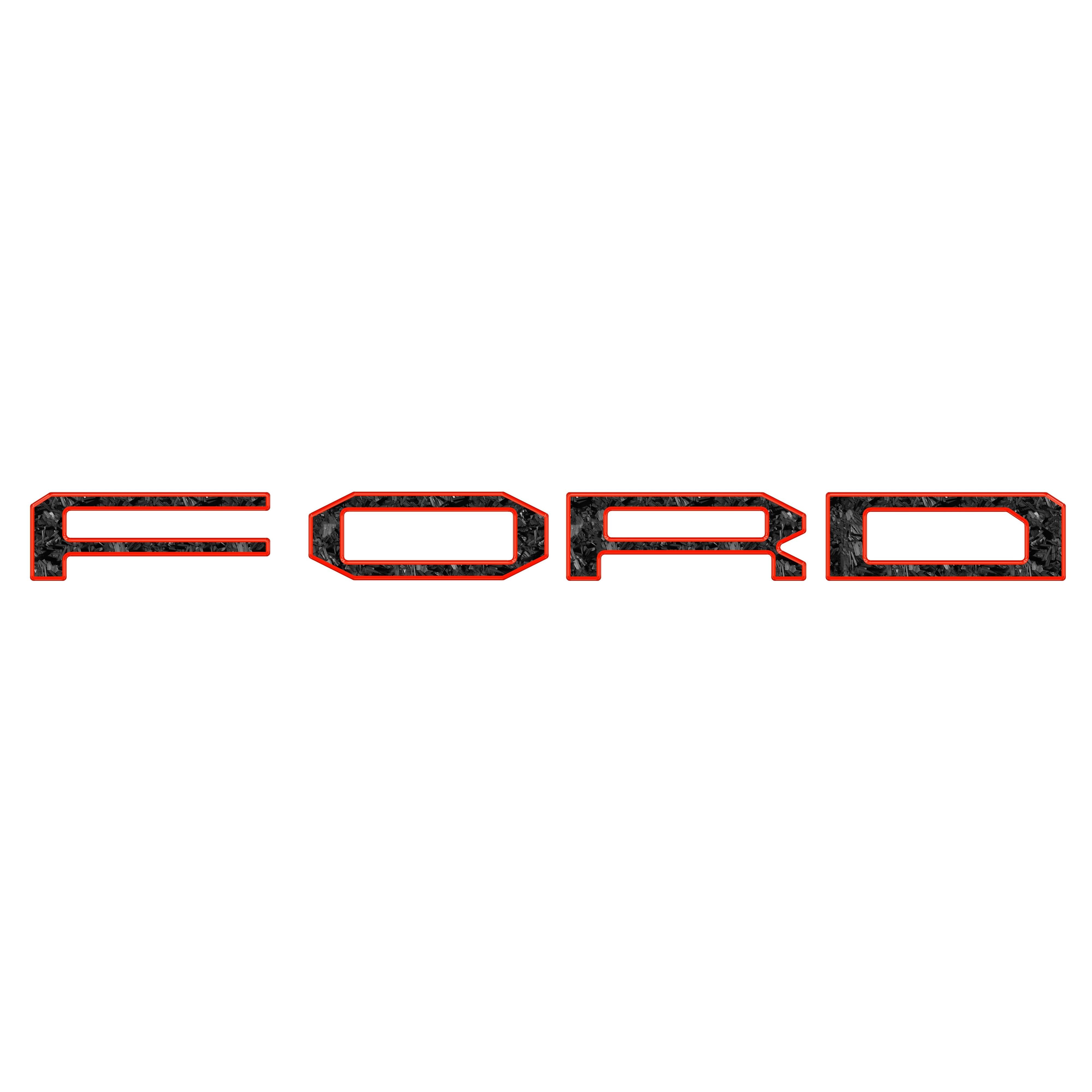Raptor Front Grille Letters Fits 2021-2026 Ford F-150 Raptor