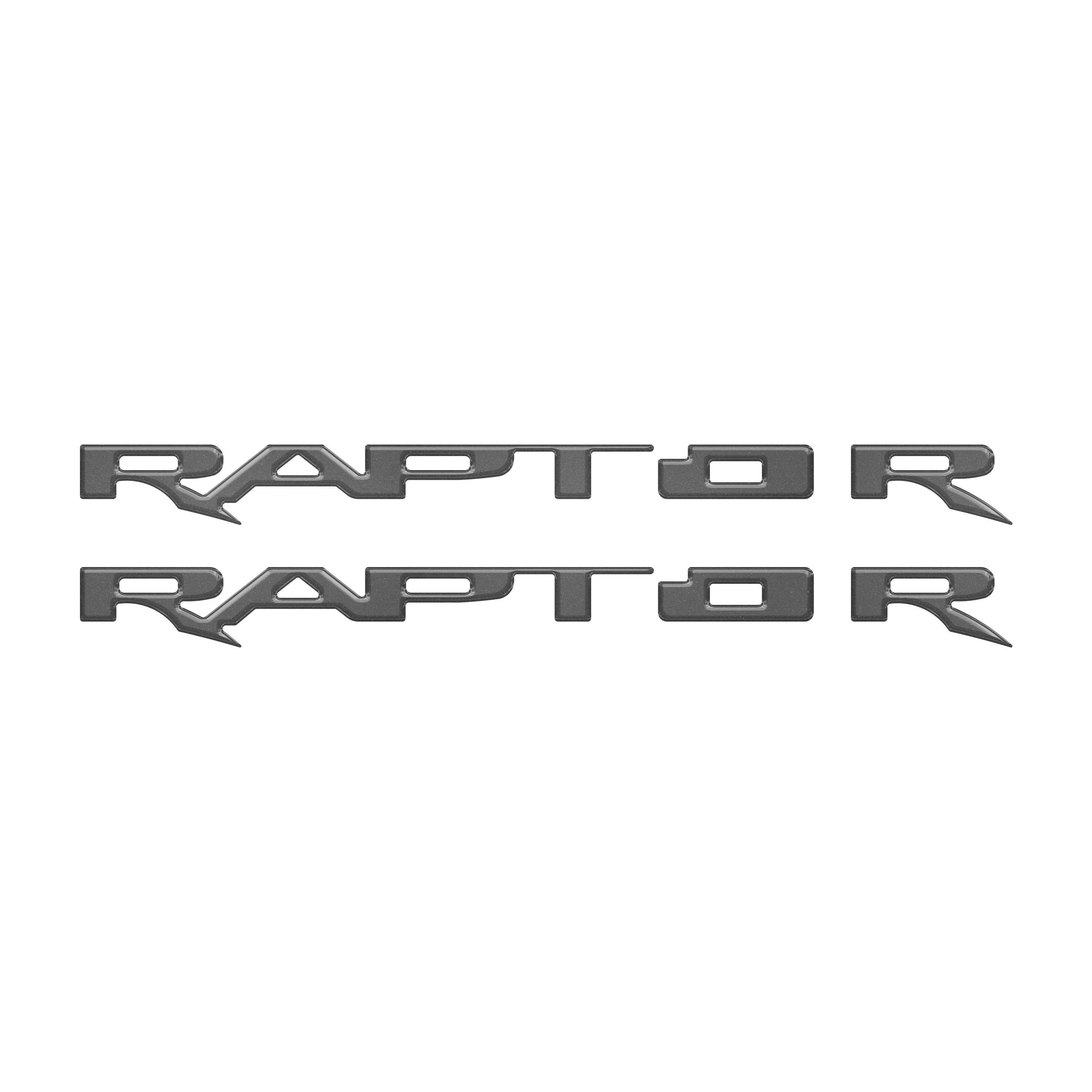 Running Board Emblem Overlays Fits 2017-2024 Ford F-150 Raptor