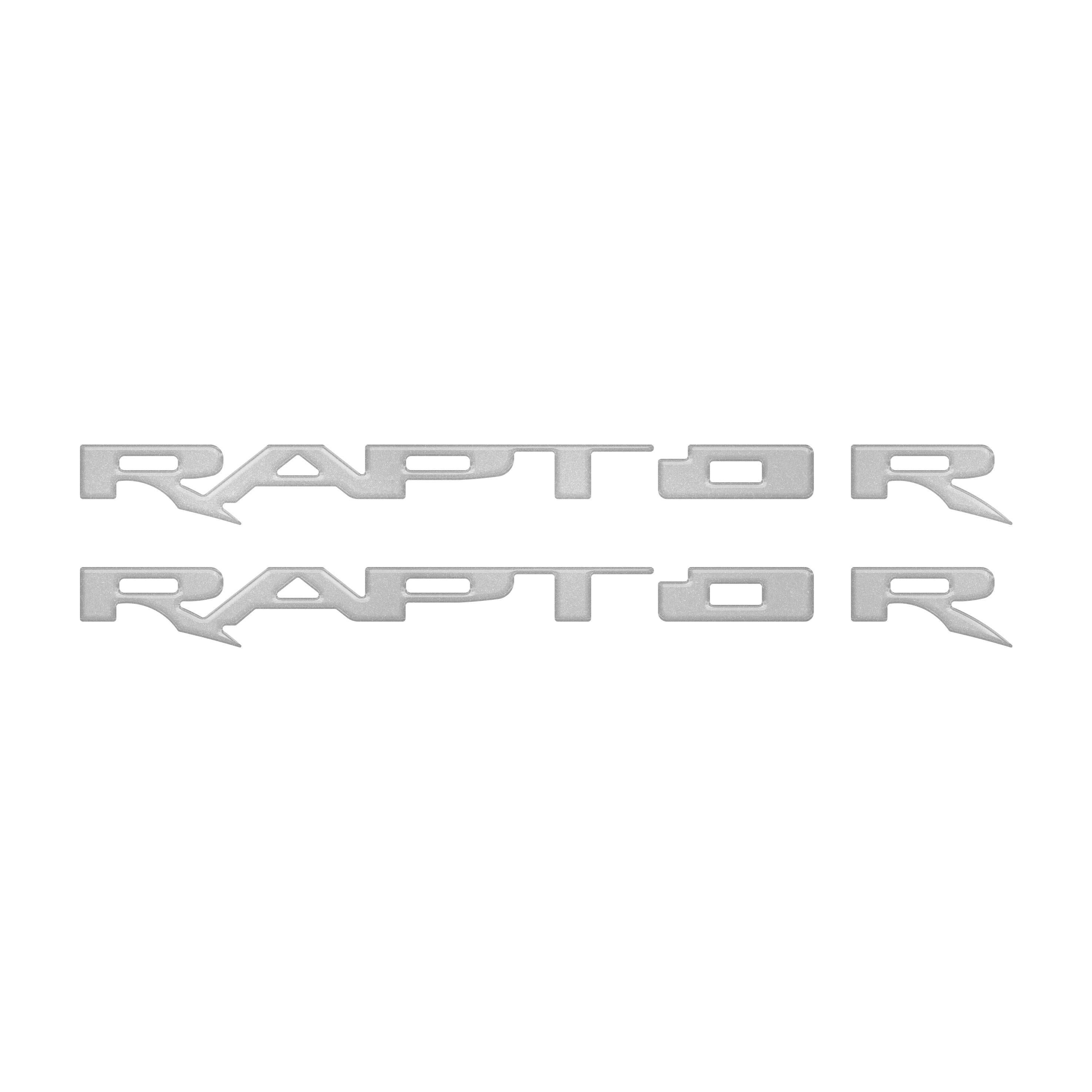 Running Board Emblem Overlays Fits 2017-2024 Ford F-150 Raptor