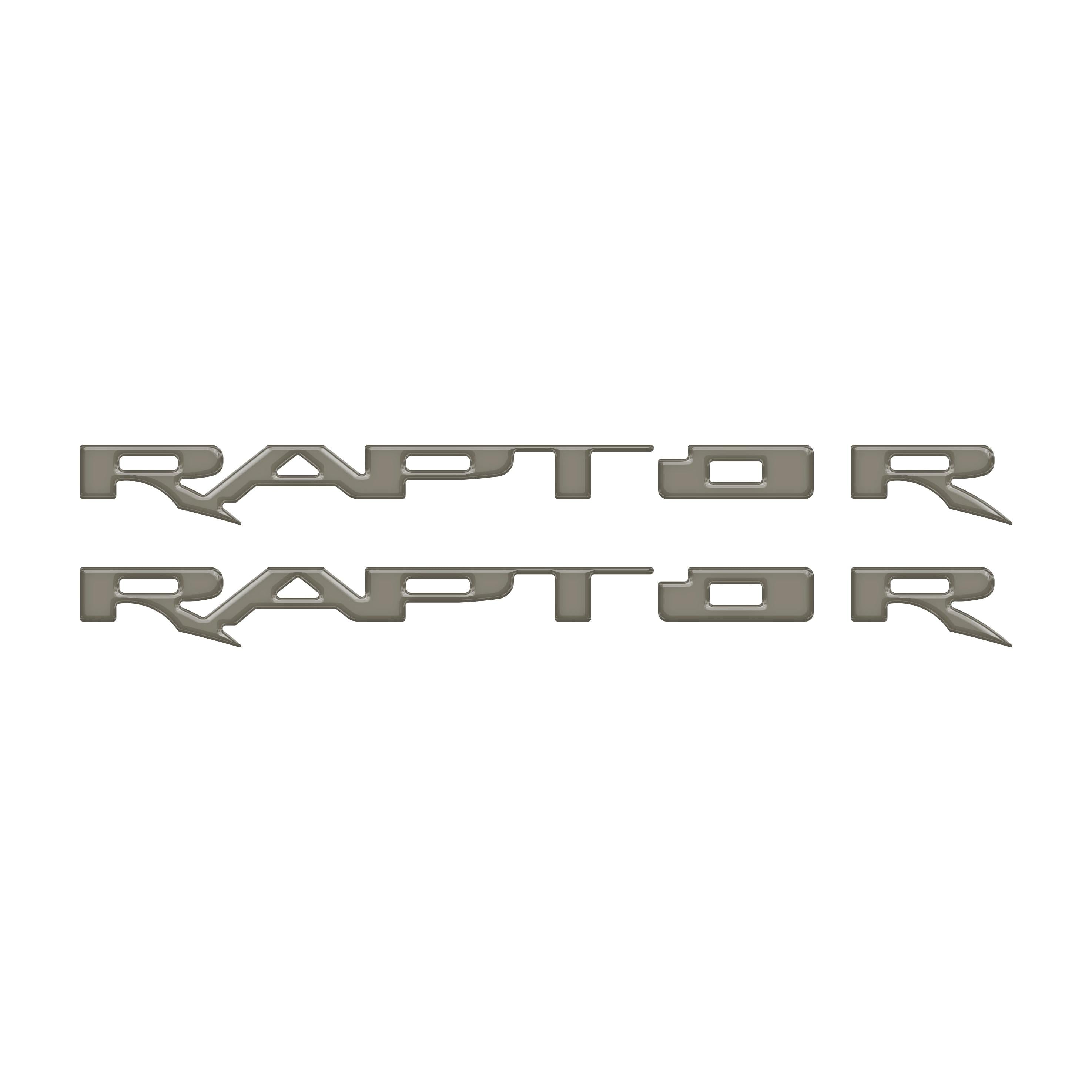 Running Board Emblem Overlays Fits 2017-2024 Ford F-150 Raptor