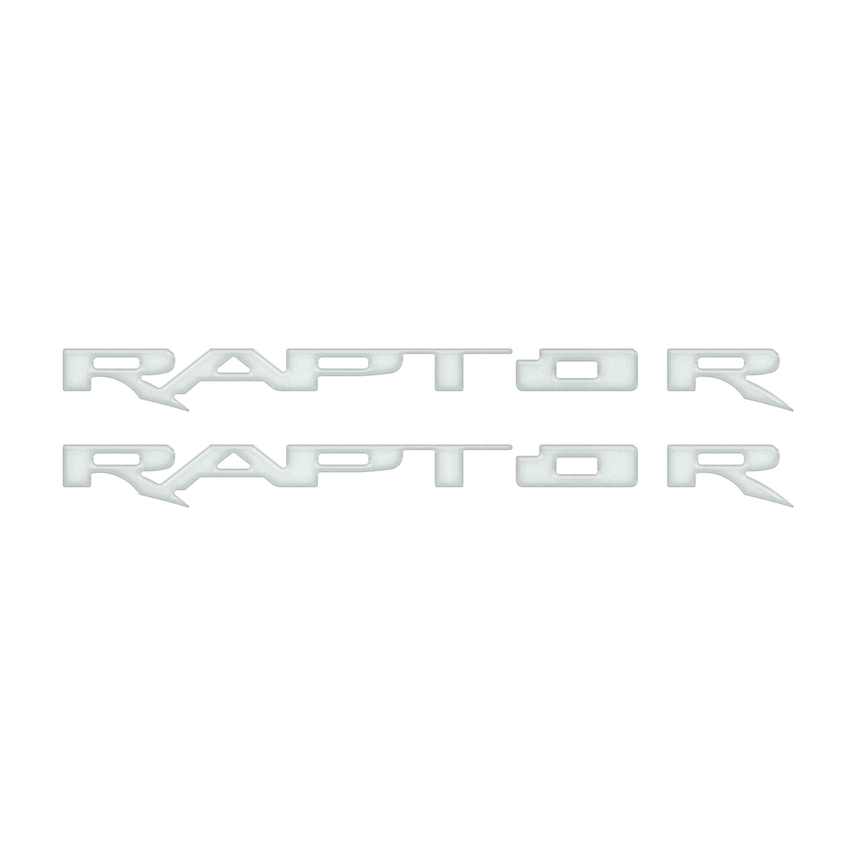 Running Board Emblem Overlays Fits 2017-2024 Ford F-150 Raptor