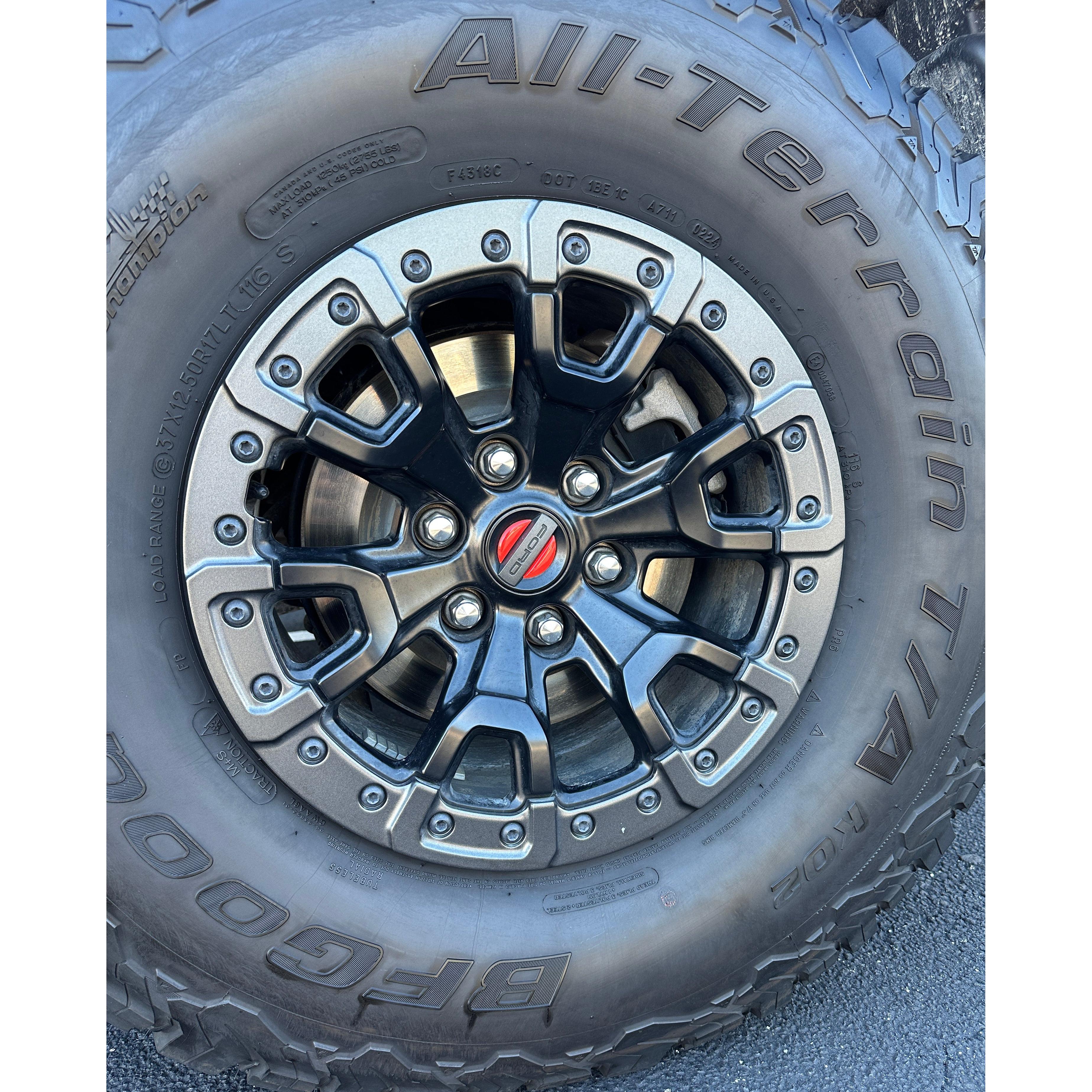 Center Wheel Hub Cap Inserts Fits 2017-2026 Ford F-150