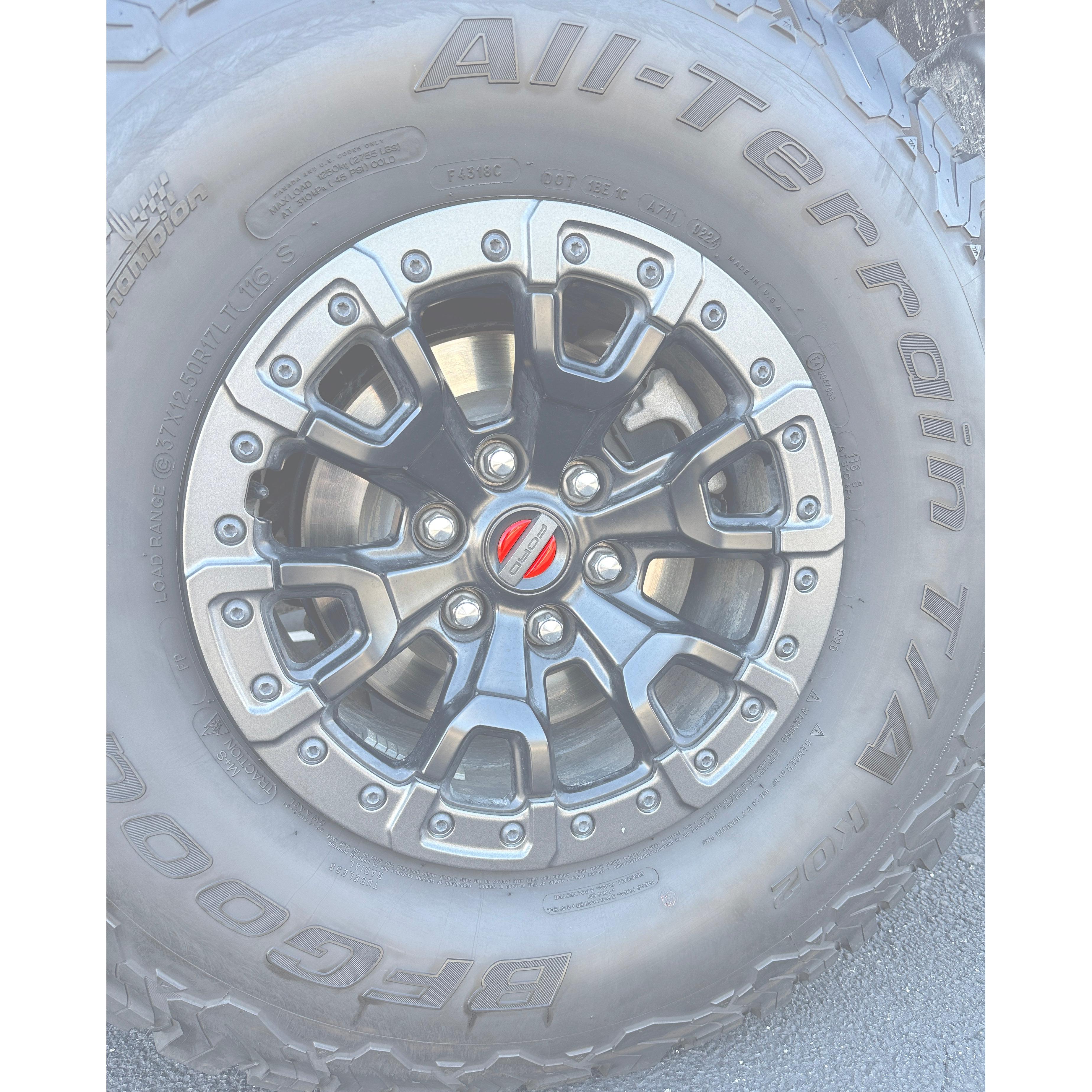 Center Wheel Hub Cap Inserts Fits 2017-2026 Ford F-150