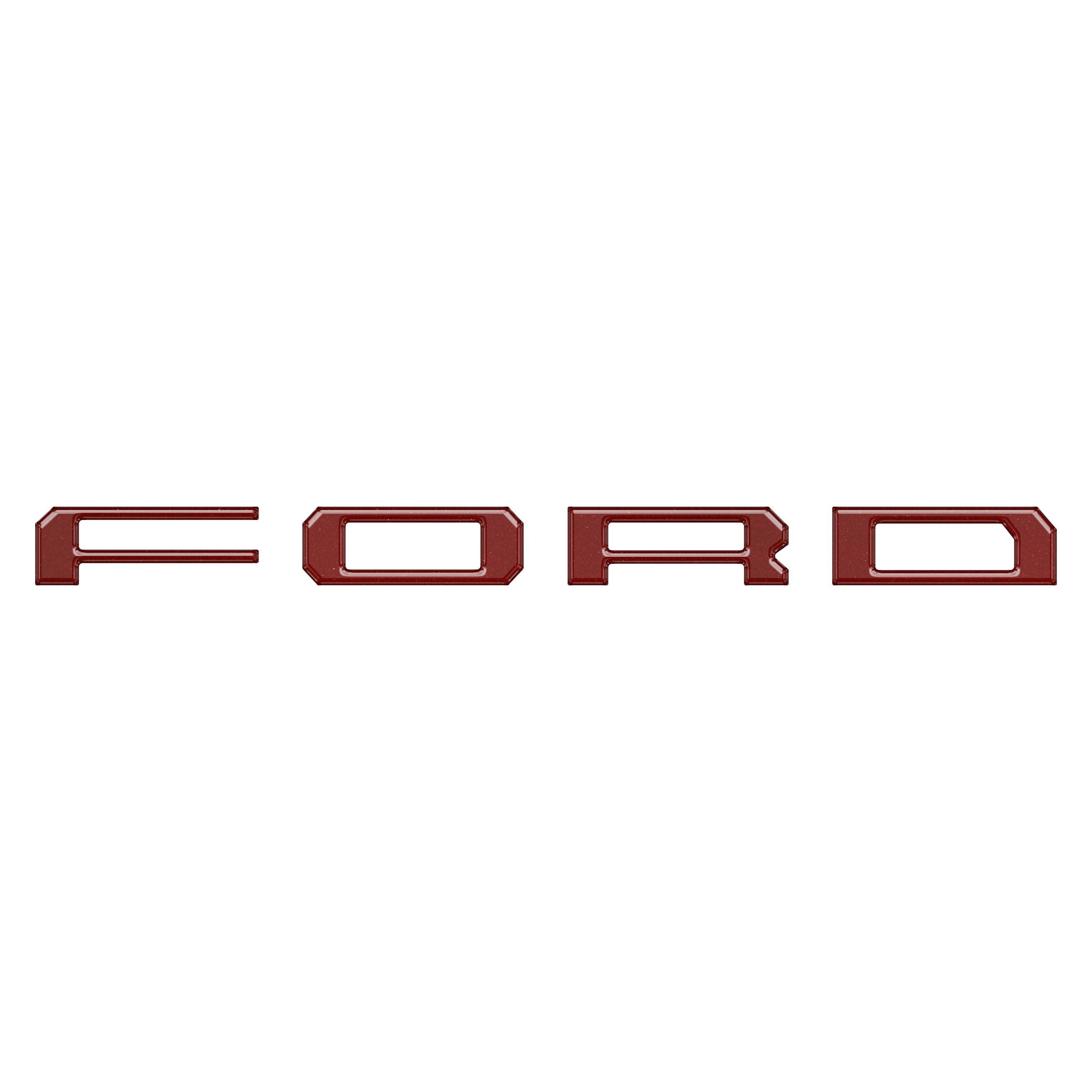 Lightning Rear Bumper Overlays Fits 2022-2026 Ford F-150 Lightning