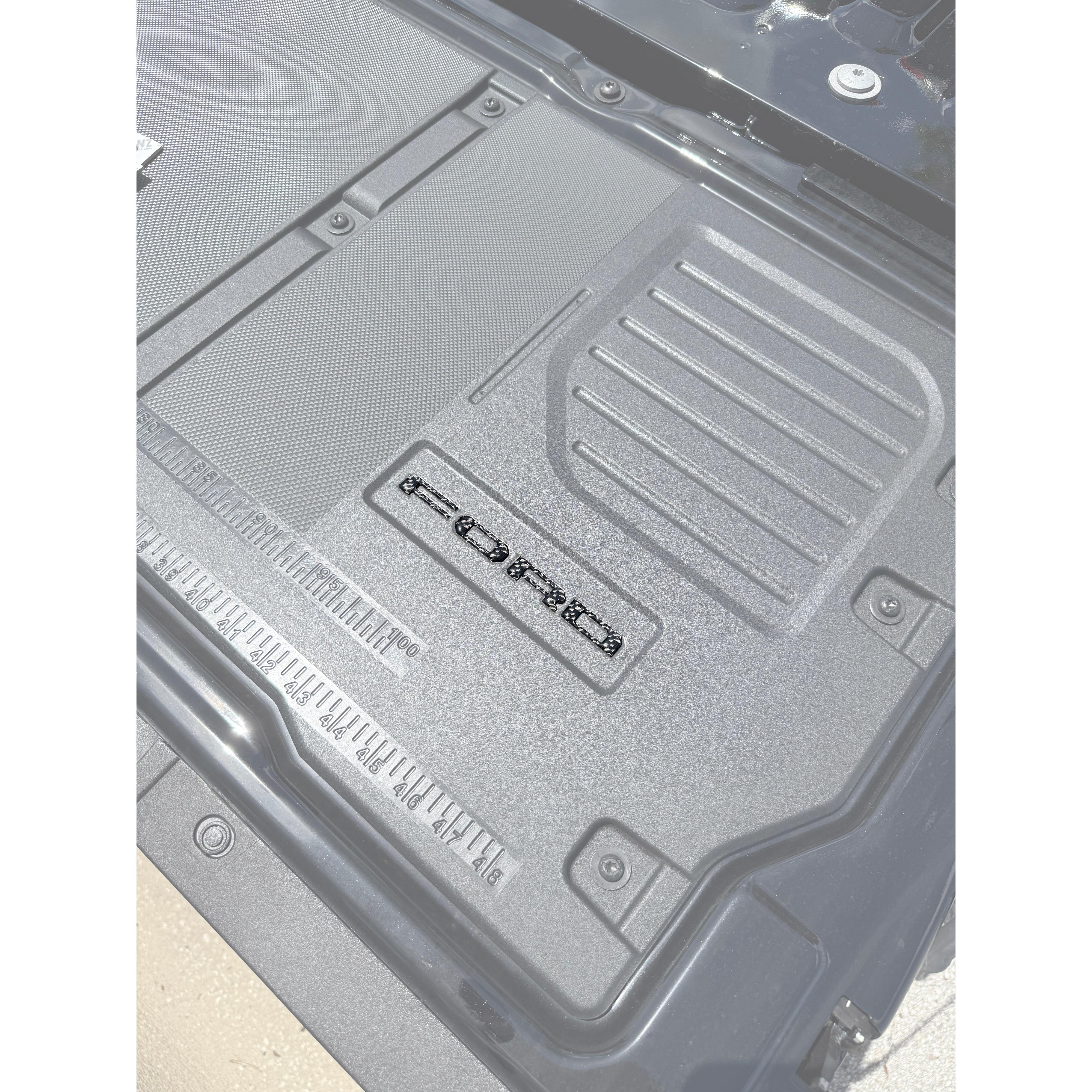 Inner Tailgate Letter Inserts Fits 2022-2026 Ford F-150 Lightning