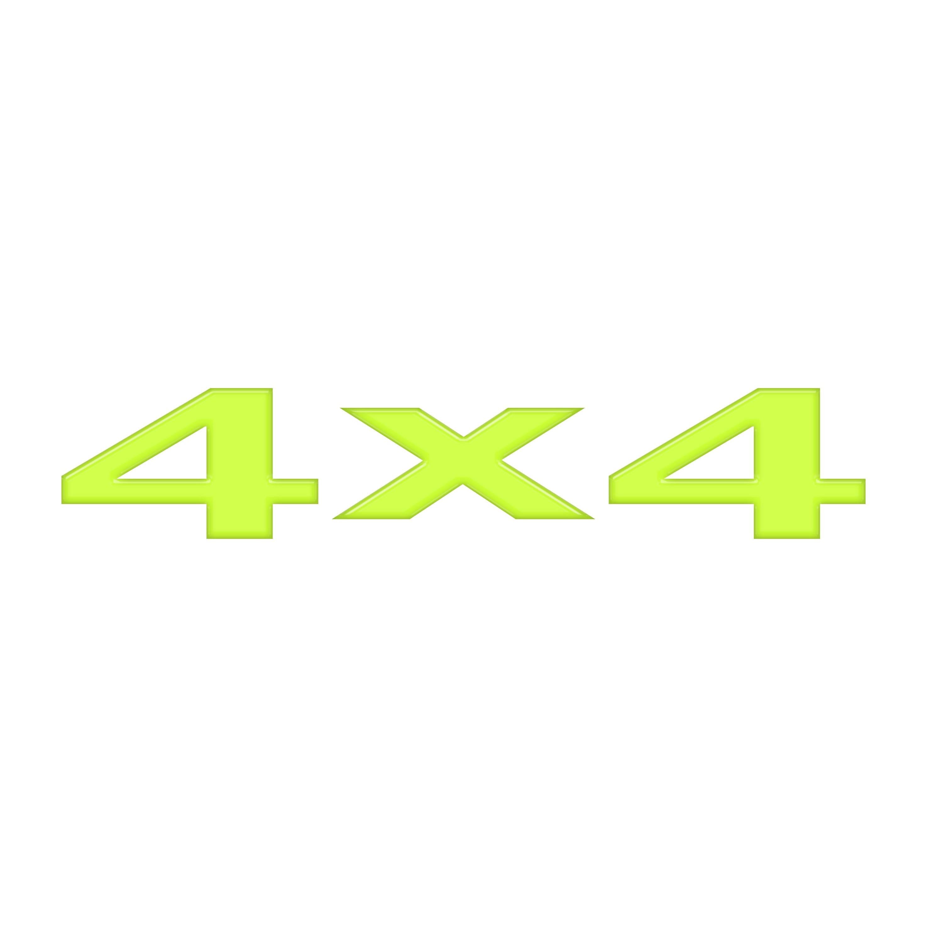 4X4 Emblem