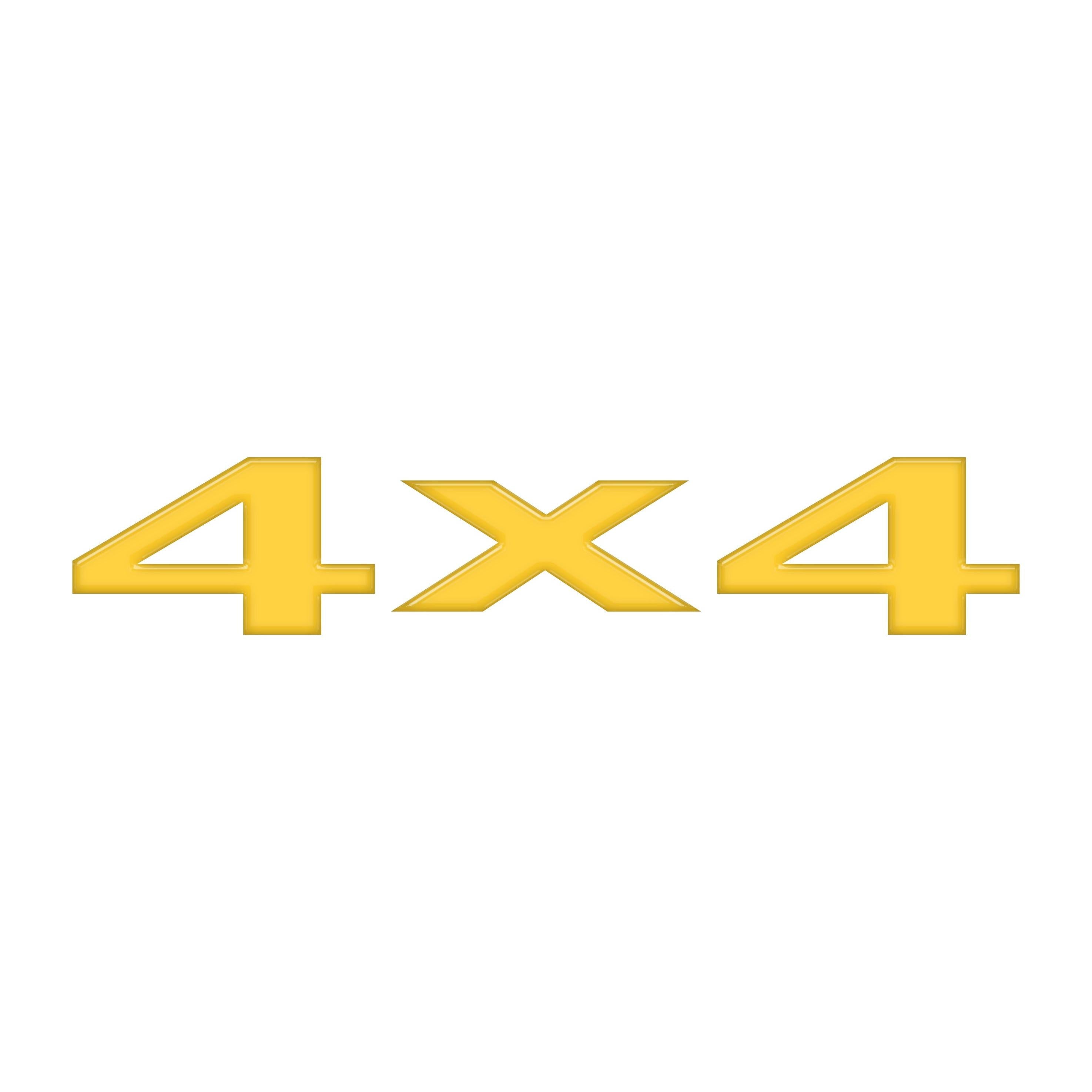 4X4 Emblem