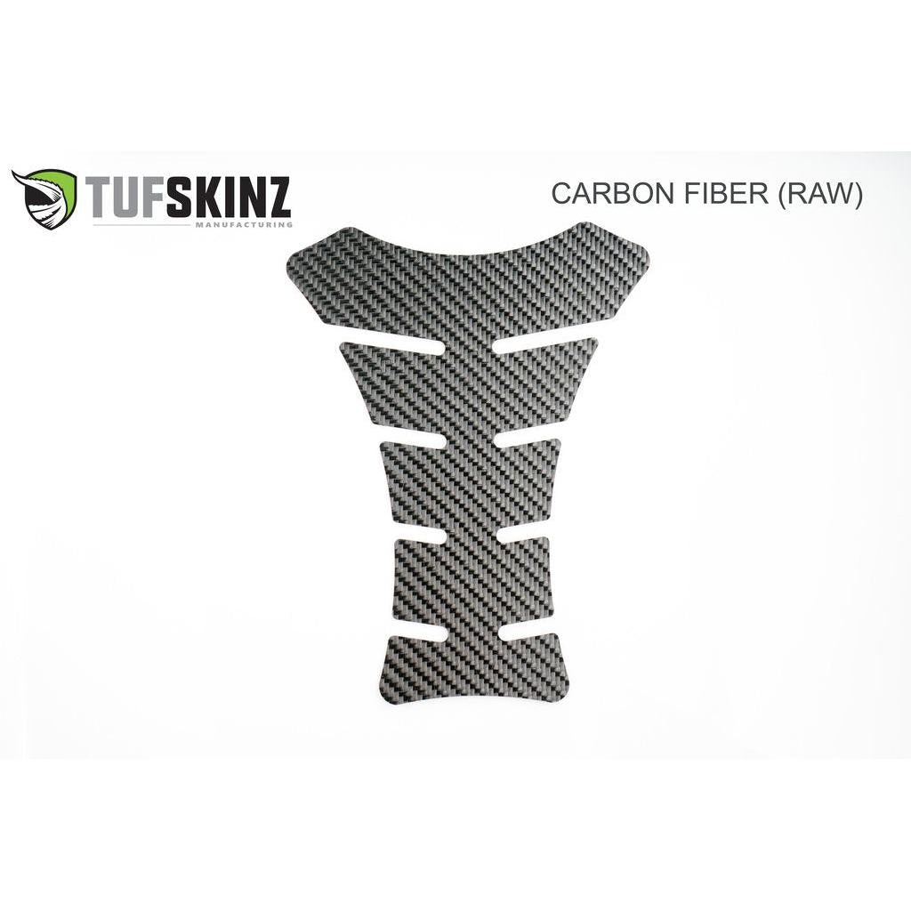Motorcycle Tank Protector Accent Trim Fits - Universal  Real Carbon Fiber(Raw)