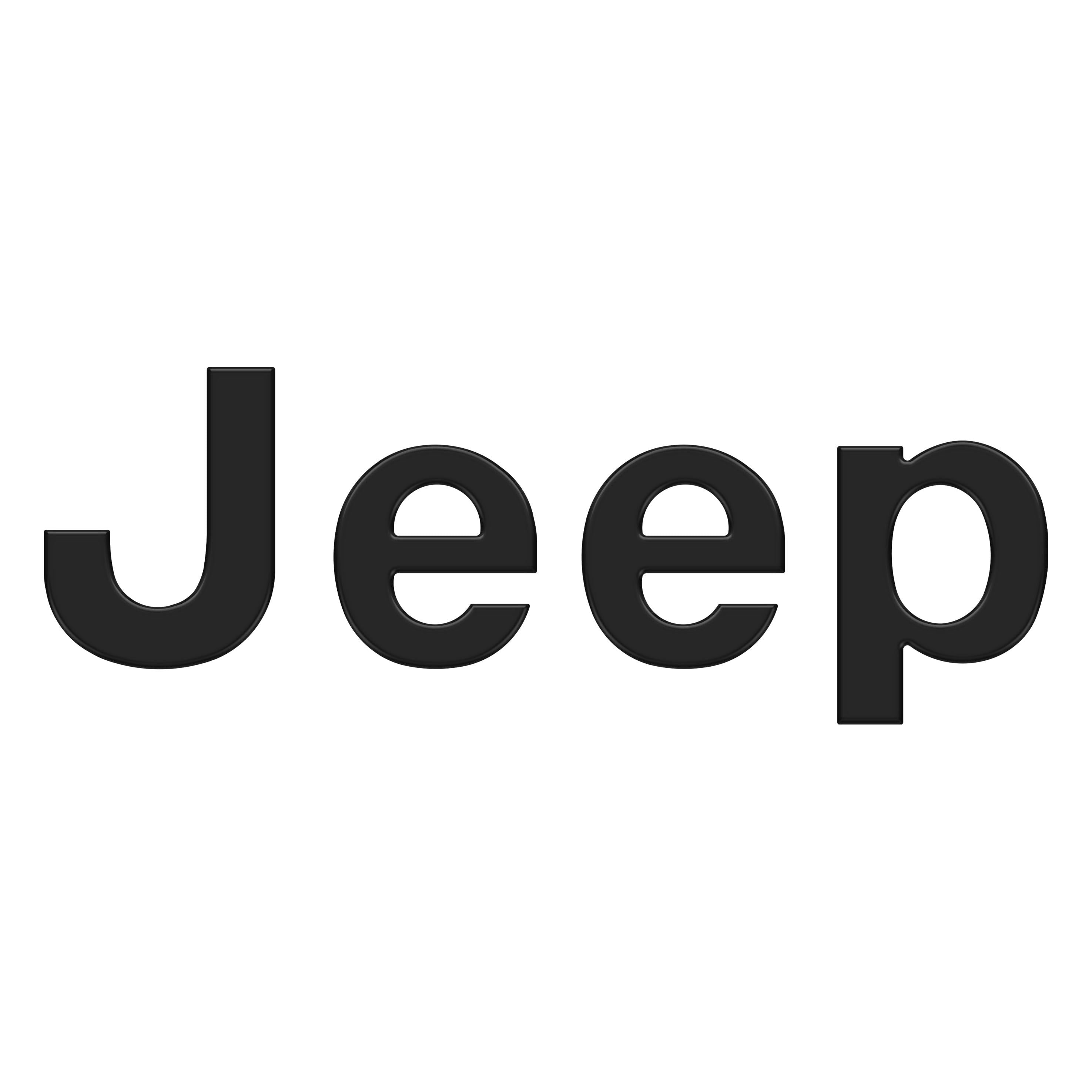 Tailgate Letter Overlays Fits 2019-2026 Jeep Gladiator