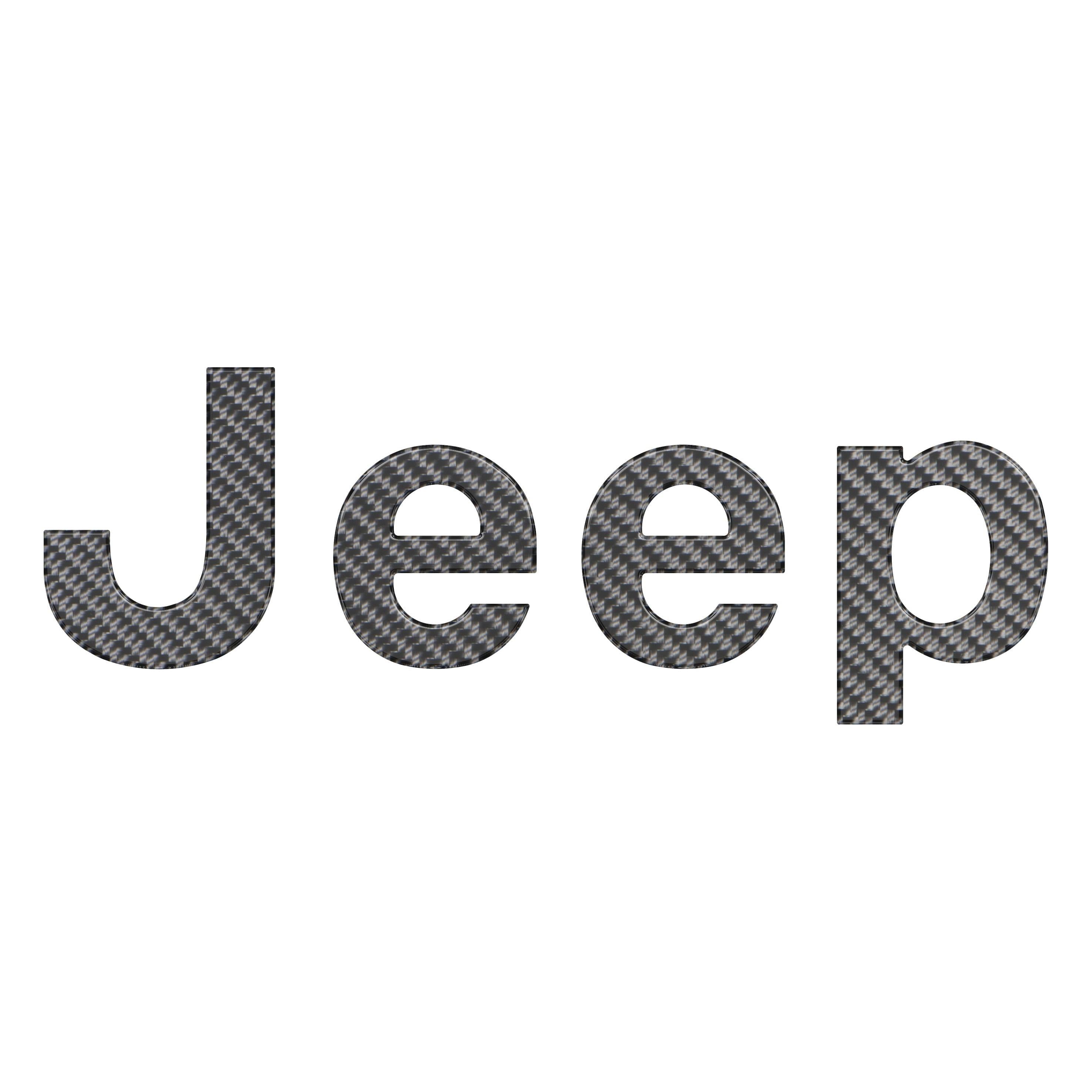Tailgate Letter Overlays Fits 2019-2026 Jeep Gladiator