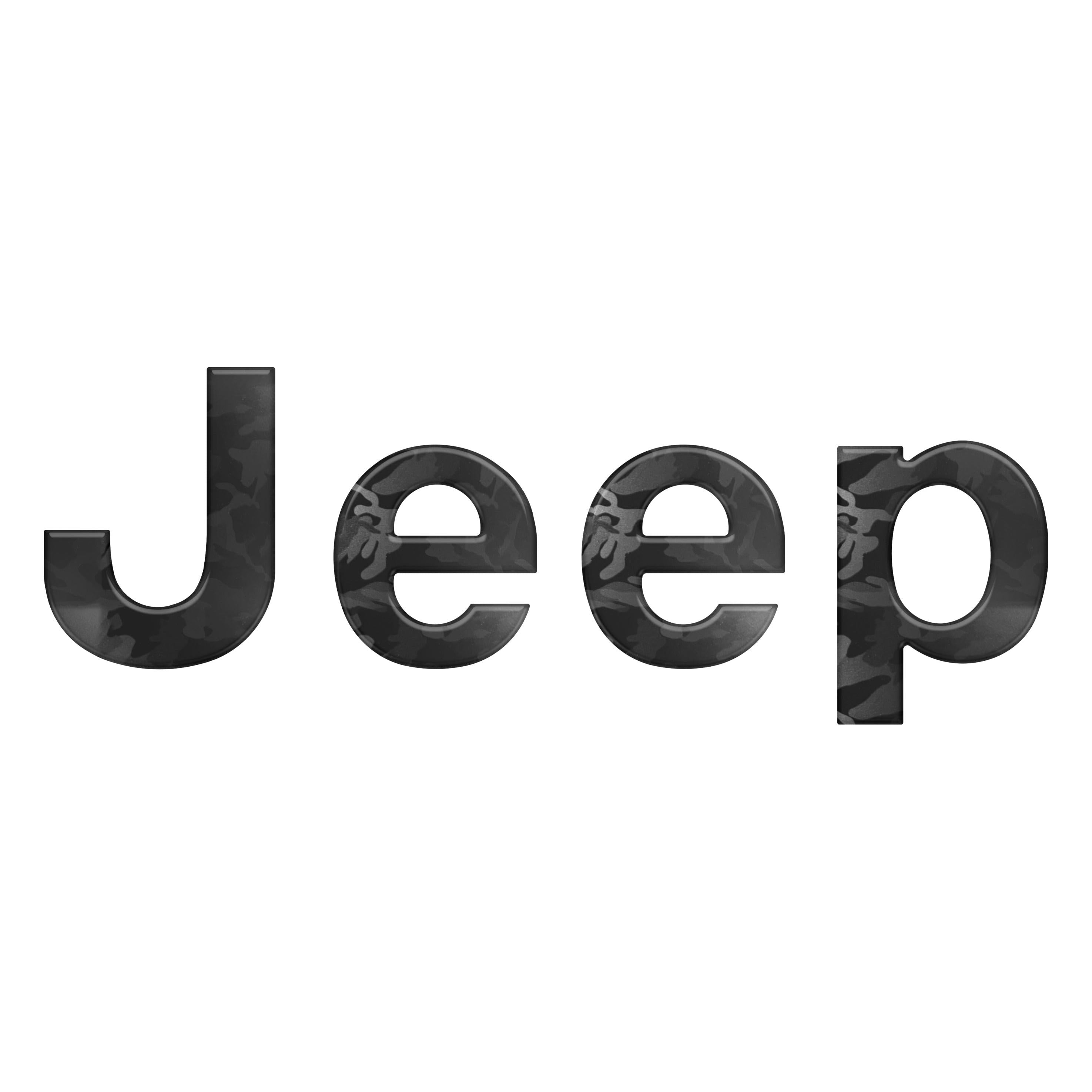 Tailgate Letter Overlays Fits 2019-2026 Jeep Gladiator