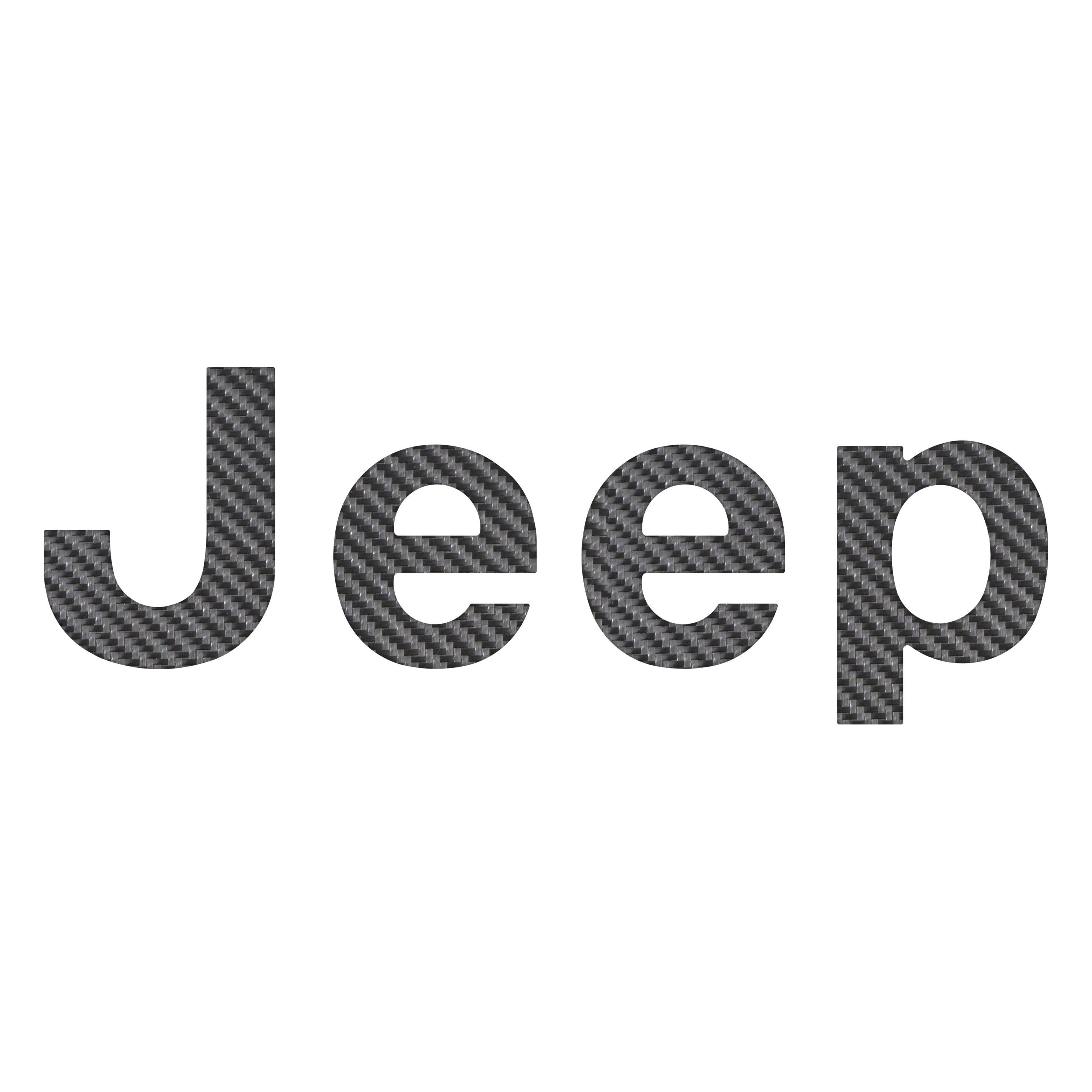 Tailgate Letter Overlays Fits 2019-2026 Jeep Gladiator
