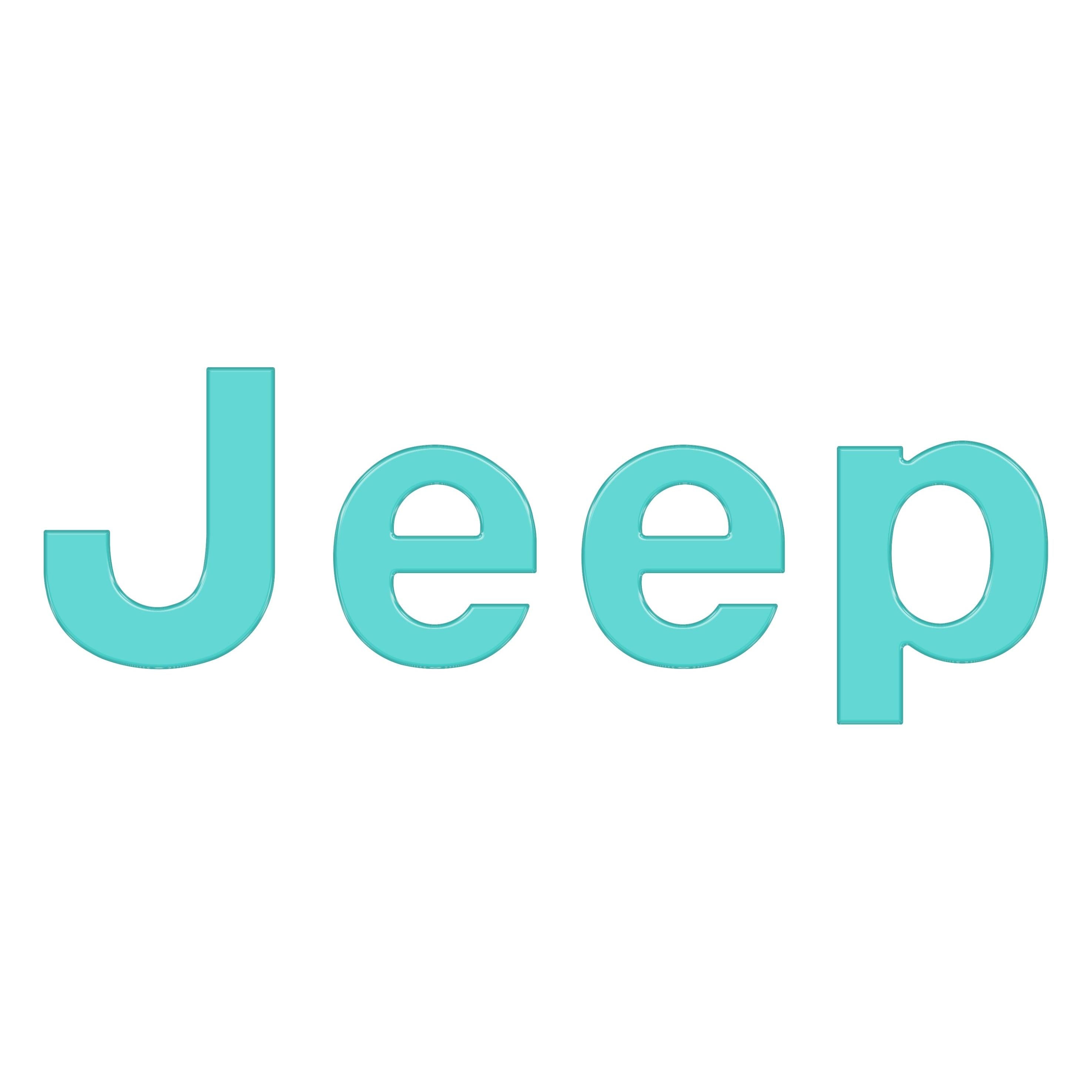 Tailgate Letter Overlays Fits 2019-2026 Jeep Gladiator