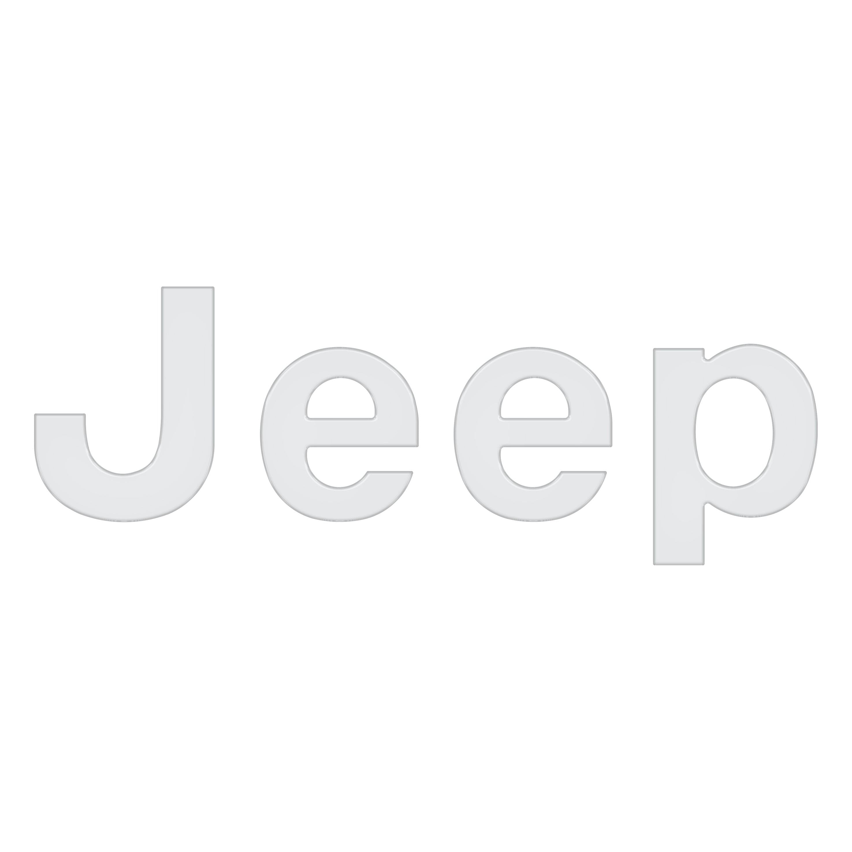 Tailgate Letter Overlays Fits 2019-2026 Jeep Gladiator