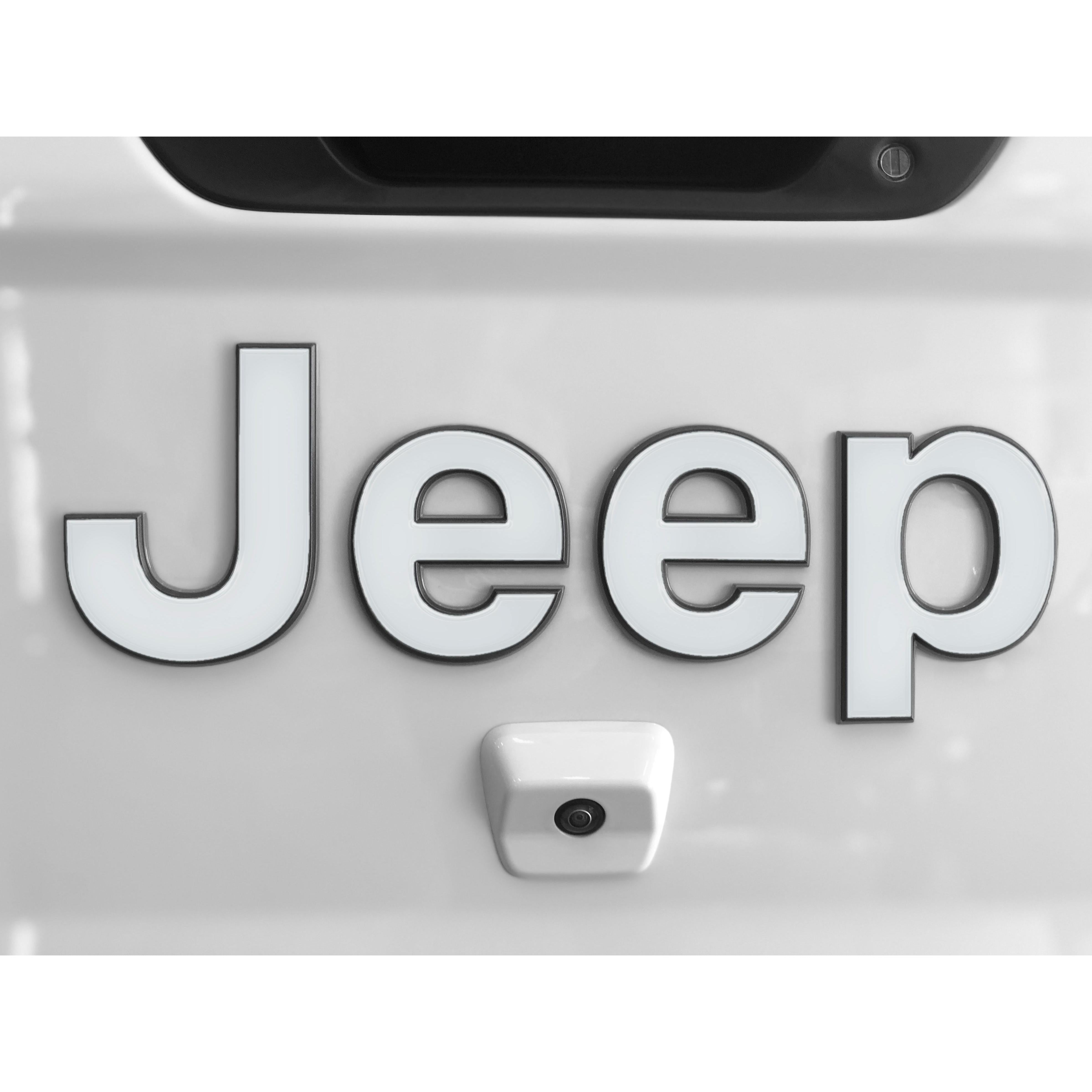 Tailgate Letter Overlays Fits 2019-2026 Jeep Gladiator