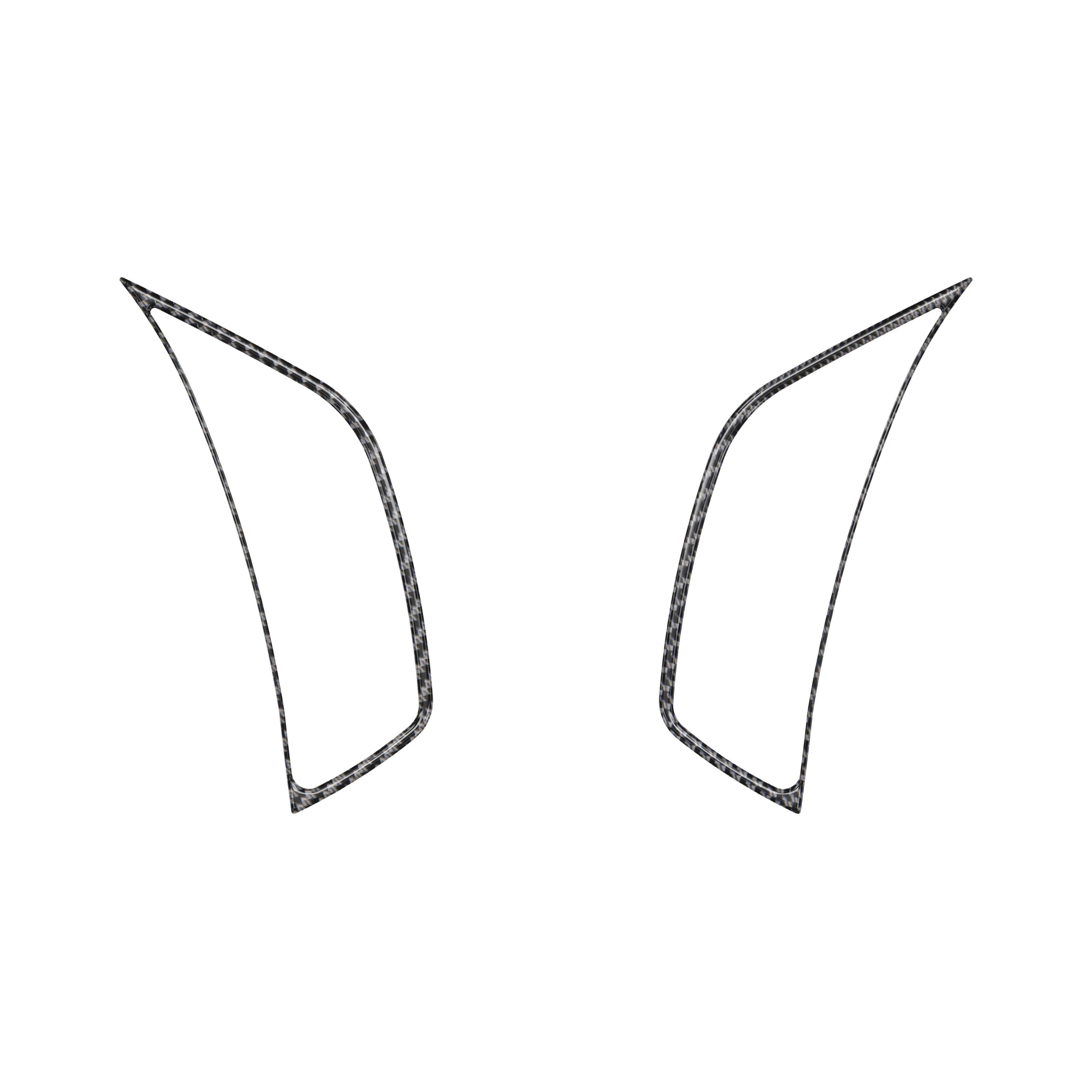 Side Vender Vent Accent Overlays Fits 2019-2026 Jeep Gladiator
