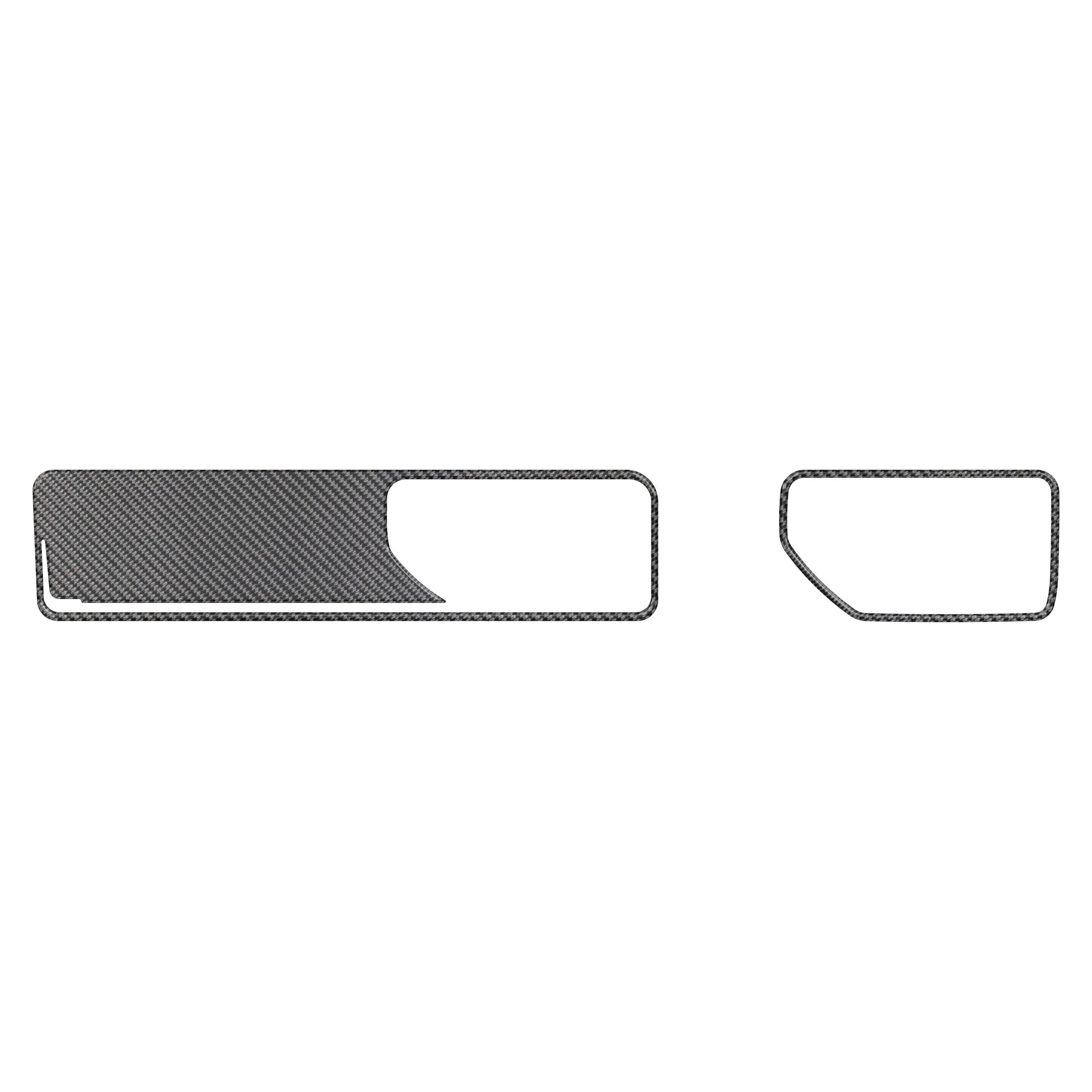 Center Cowl Accent Overlays Fits 2019-2026 Jeep Gladiator